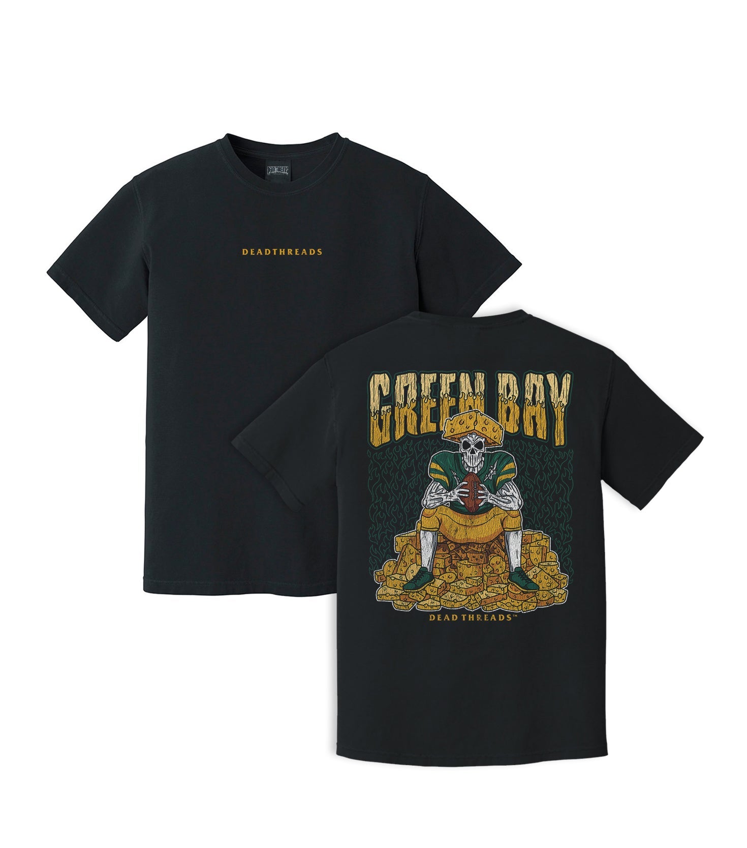 GREEN BAY FOOTBALL - “DT ESSENTIAL" PREMIUM T - SHIRT – T-Shirt – Dead Threads Apparel