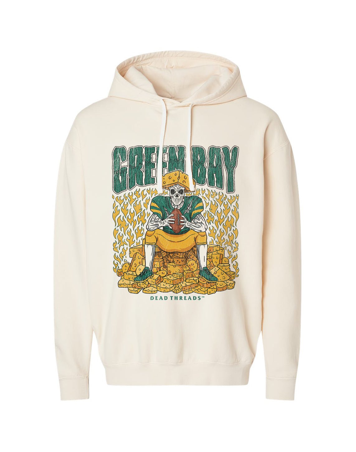 GREEN BAY FOOTBALL - LIGHTWEIGHT HOODIE – Lightweight – Dead Threads Apparel