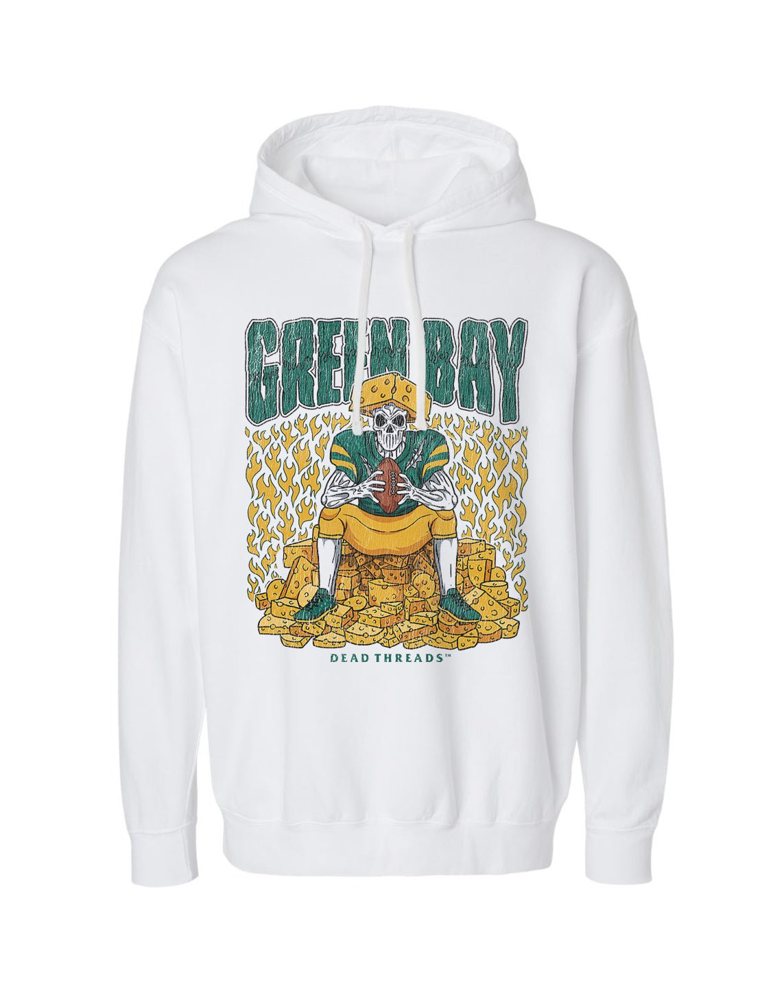 GREEN BAY FOOTBALL - LIGHTWEIGHT HOODIE – Lightweight – Dead Threads Apparel