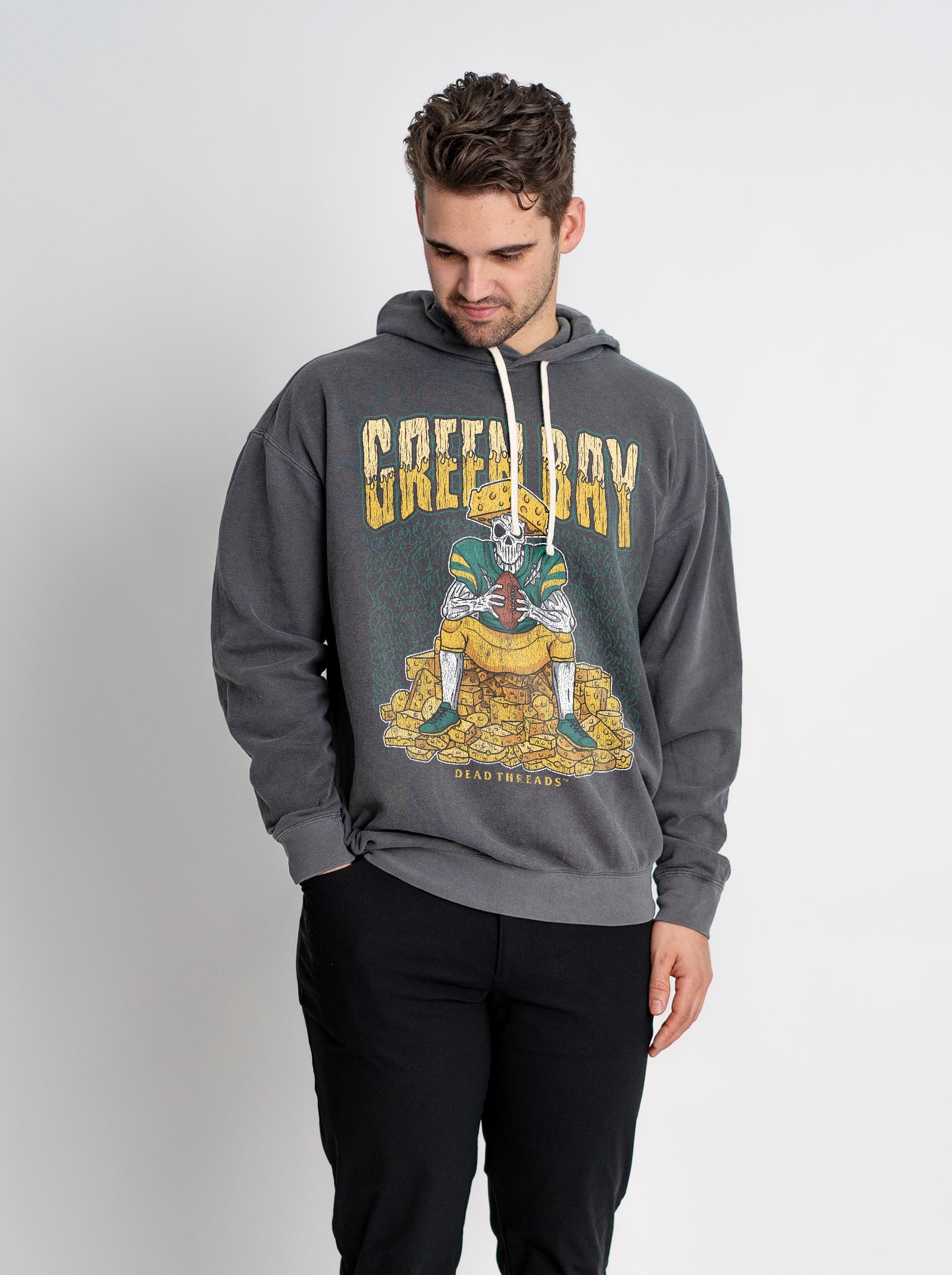 GREEN BAY FOOTBALL - LIGHTWEIGHT HOODIE – Lightweight – Dead Threads Apparel