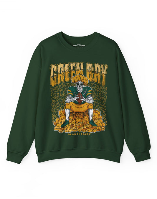 GREEN BAY FOOTBALL v1 CREWNECK SWEATSHIRT – Sweatshirt – Dead Threads Apparel