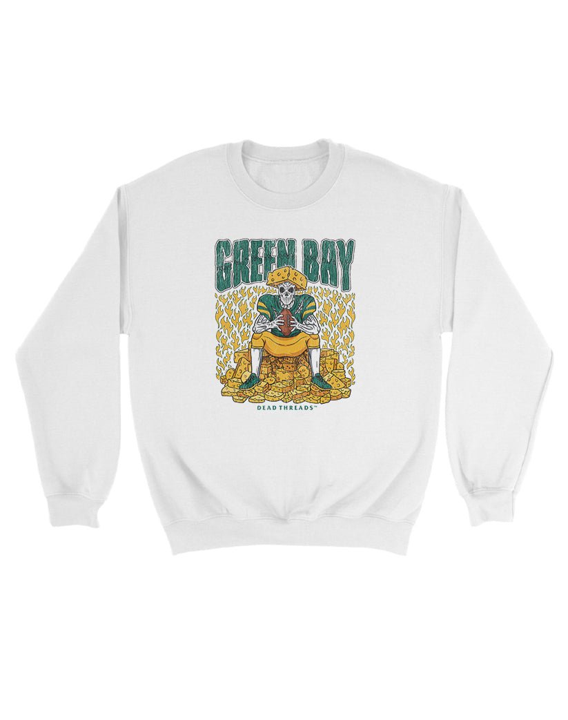 GREEN BAY FOOTBALL v1 KIDS CREWNECK SWEATSHIRT – Kids clothes – Dead Threads Apparel