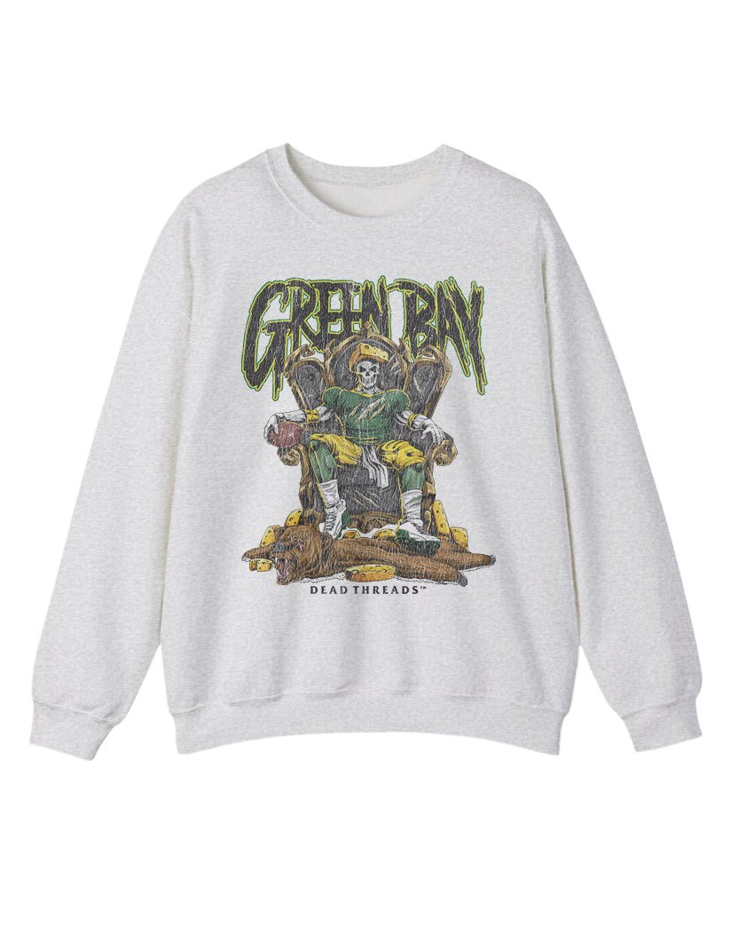 GREEN BAY FOOTBALL v2 CREWNECK SWEATSHIRT – Sweatshirt – Dead Threads Apparel