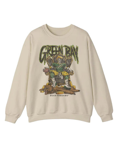 GREEN BAY FOOTBALL v2 CREWNECK SWEATSHIRT – Sweatshirt – Dead Threads Apparel