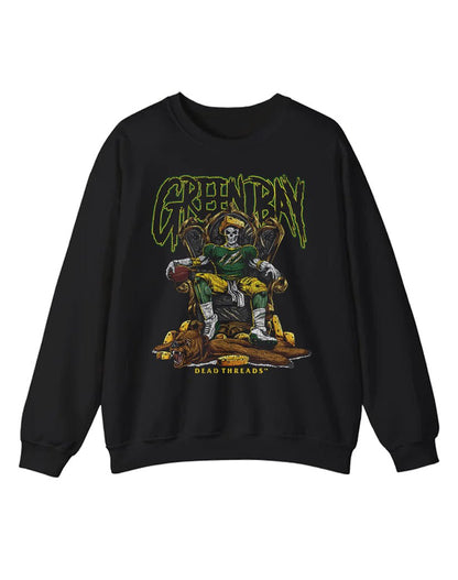 GREEN BAY FOOTBALL v2 CREWNECK SWEATSHIRT – Sweatshirt – Dead Threads Apparel