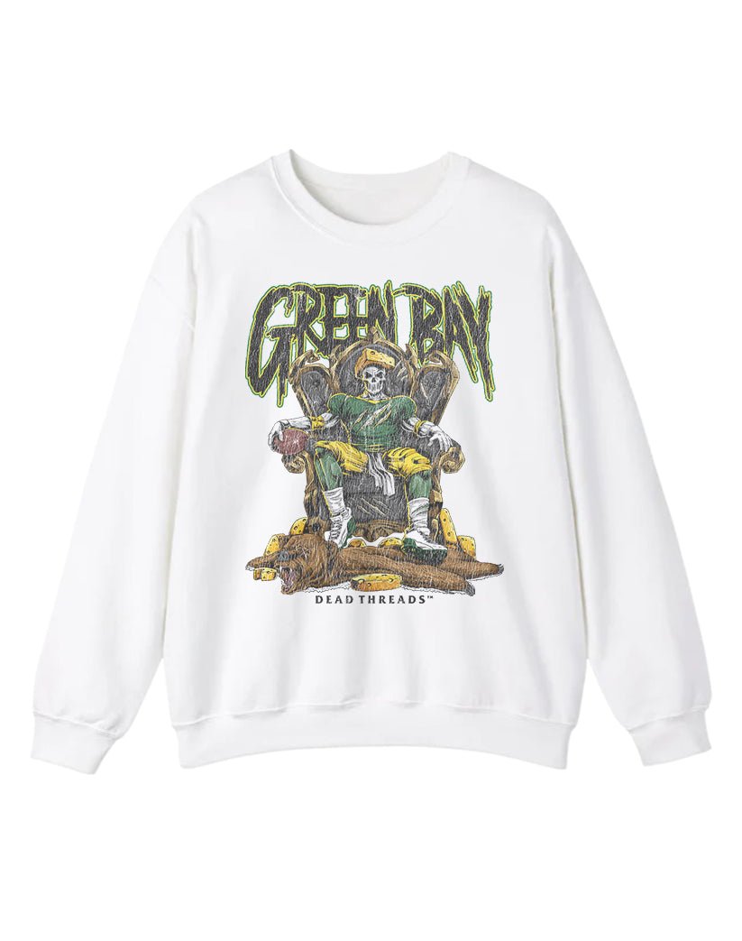GREEN BAY FOOTBALL v2 CREWNECK SWEATSHIRT – Sweatshirt – Dead Threads Apparel