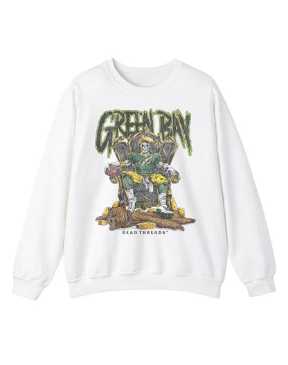 GREEN BAY FOOTBALL v2 CREWNECK SWEATSHIRT – Sweatshirt – Dead Threads Apparel
