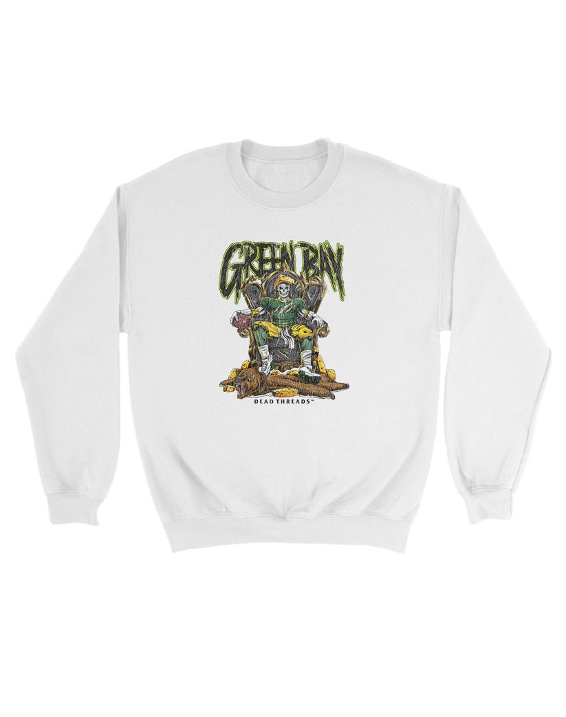 GREEN BAY FOOTBALL v2 KIDS CREWNECK SWEATSHIRT – Kids clothes – Dead Threads Apparel