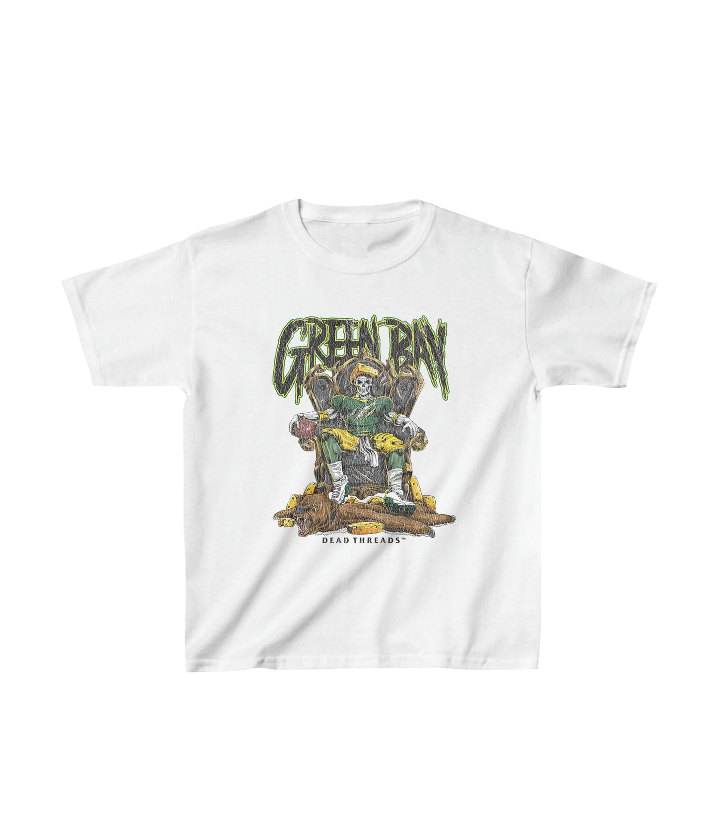 GREEN BAY FOOTBALL v2 - KIDS – Kids clothes – Dead Threads Apparel