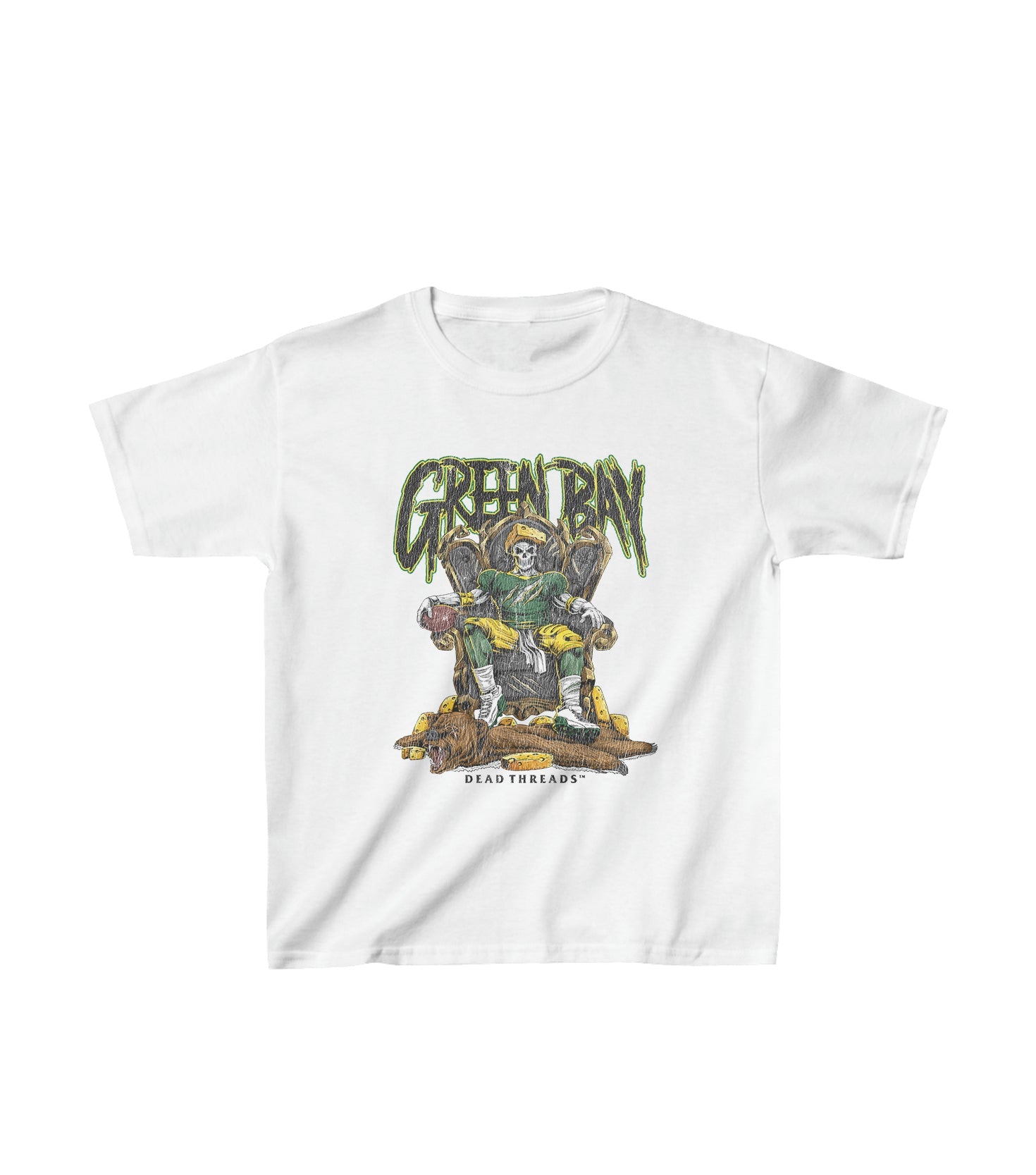GREEN BAY FOOTBALL v2 - KIDS – Kids clothes – Dead Threads Apparel