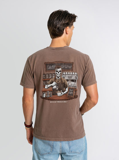 GROUNDS FOR DEATH (FEMALE) - “DT ESSENTIAL" PREMIUM T - SHIRT – T-Shirt – Dead Threads Apparel