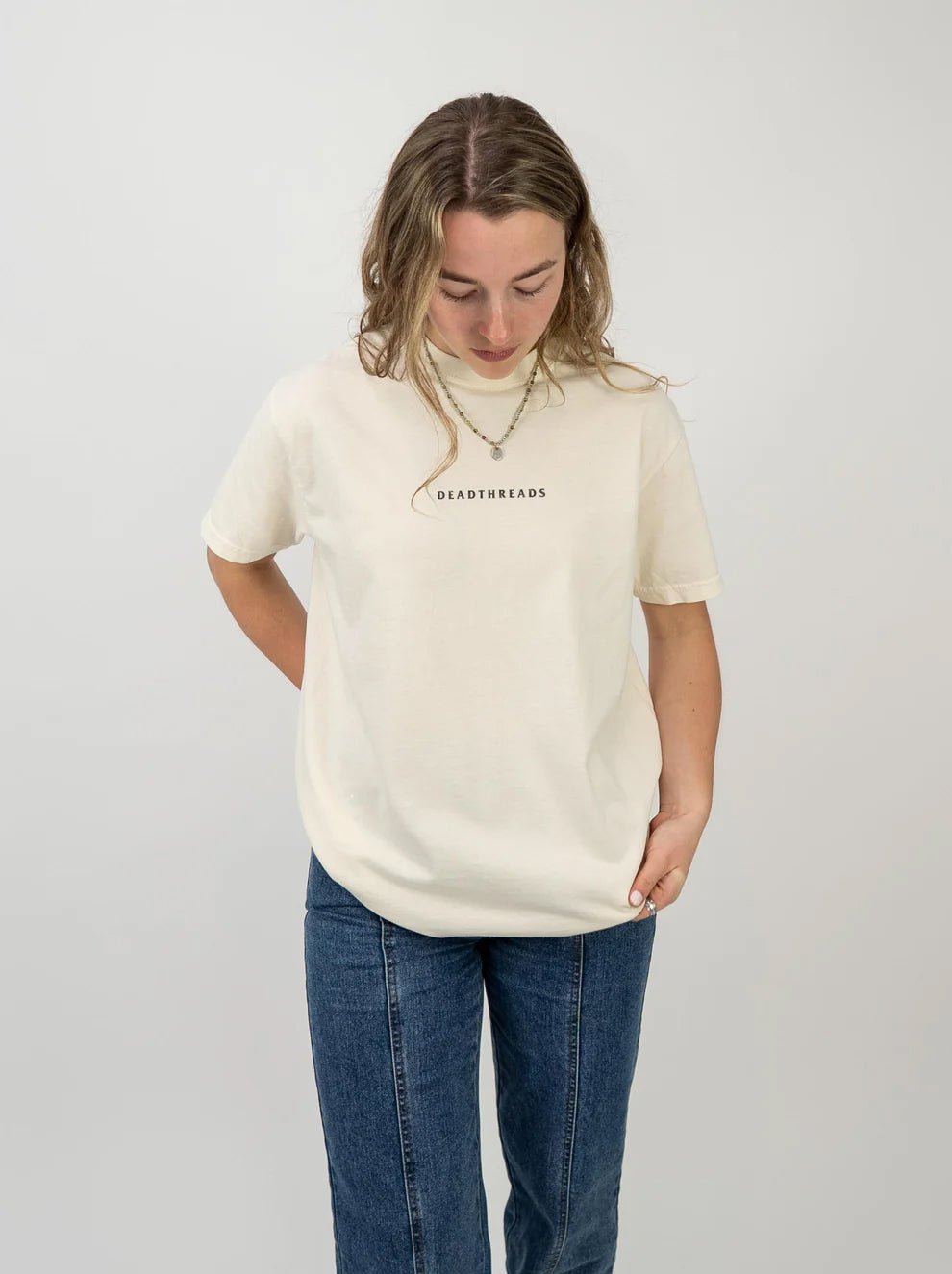 GROUNDS FOR DEATH (FEMALE) - “DT ESSENTIAL" PREMIUM T - SHIRT – T-Shirt – Dead Threads Apparel
