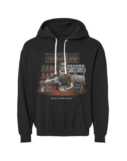 GROUNDS FOR DEATH (FEMALE) - LIGHTWEIGHT HOODIE – Lightweight – Dead Threads Apparel