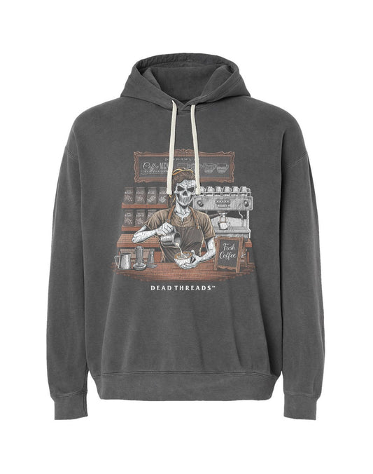 GROUNDS FOR DEATH (FEMALE) - LIGHTWEIGHT HOODIE – Lightweight – Dead Threads Apparel