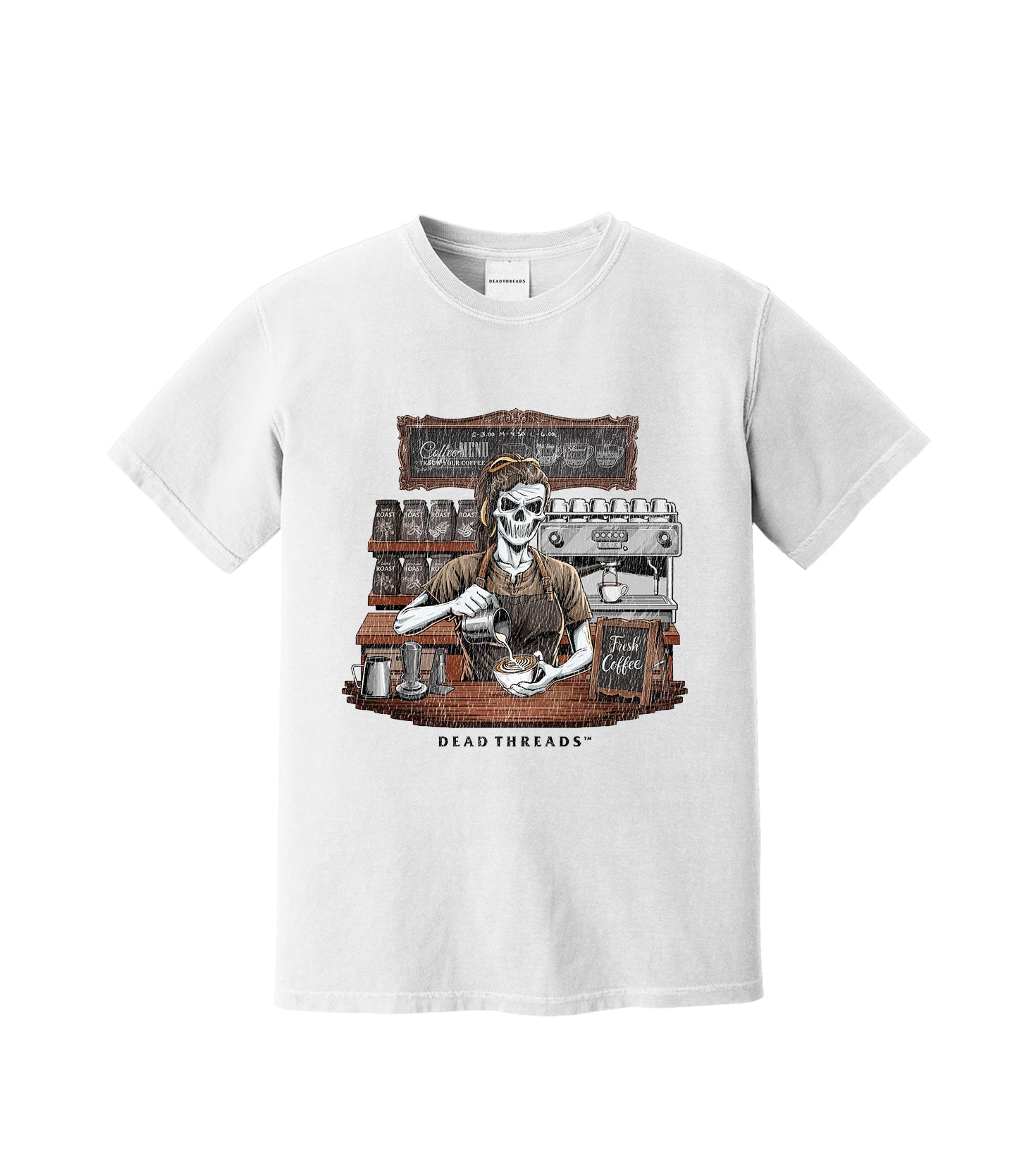 GROUNDS FOR DEATH (FEMALE) – T-Shirt – Dead Threads Apparel