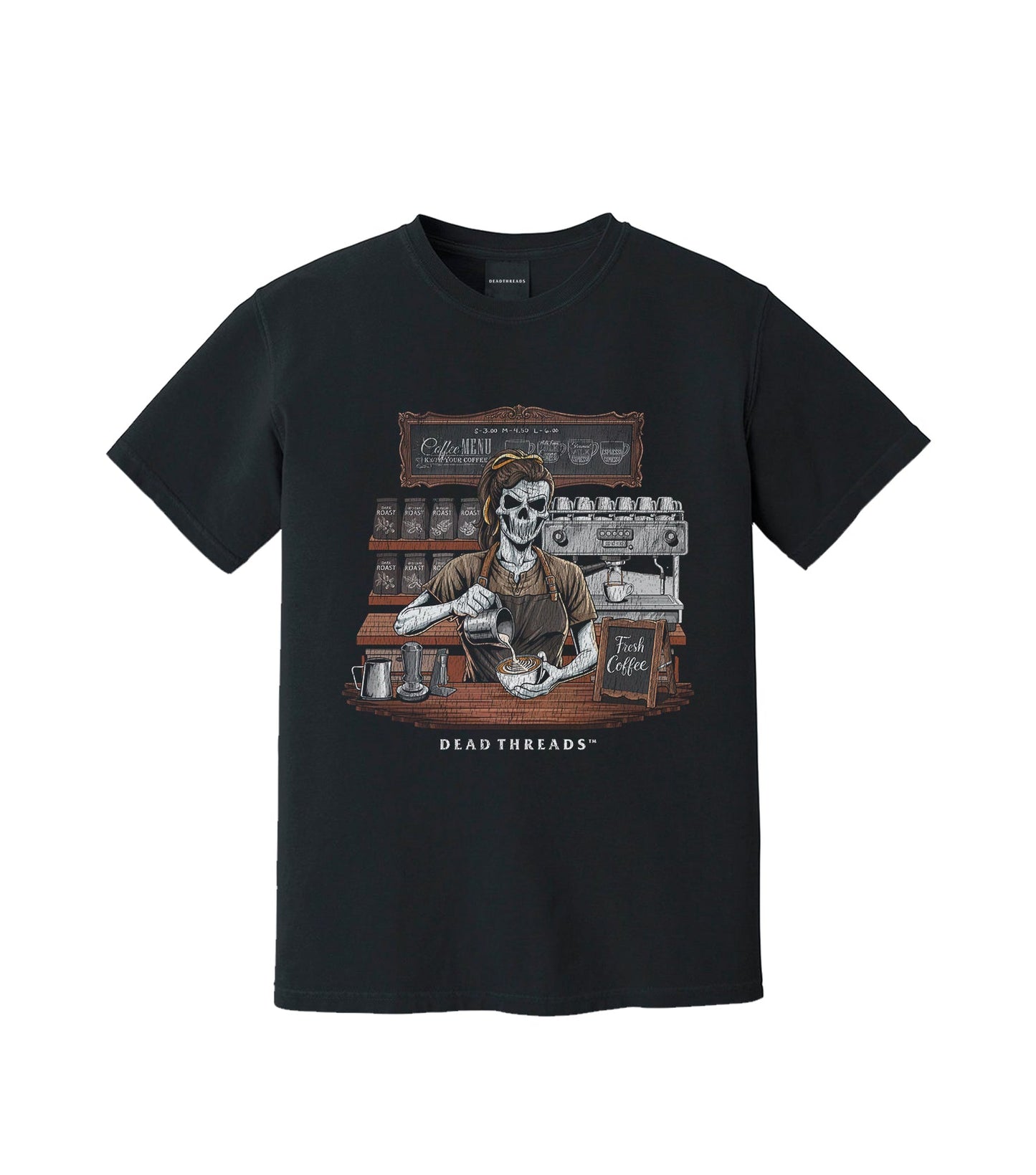 GROUNDS FOR DEATH (FEMALE) – T-Shirt – Dead Threads Apparel