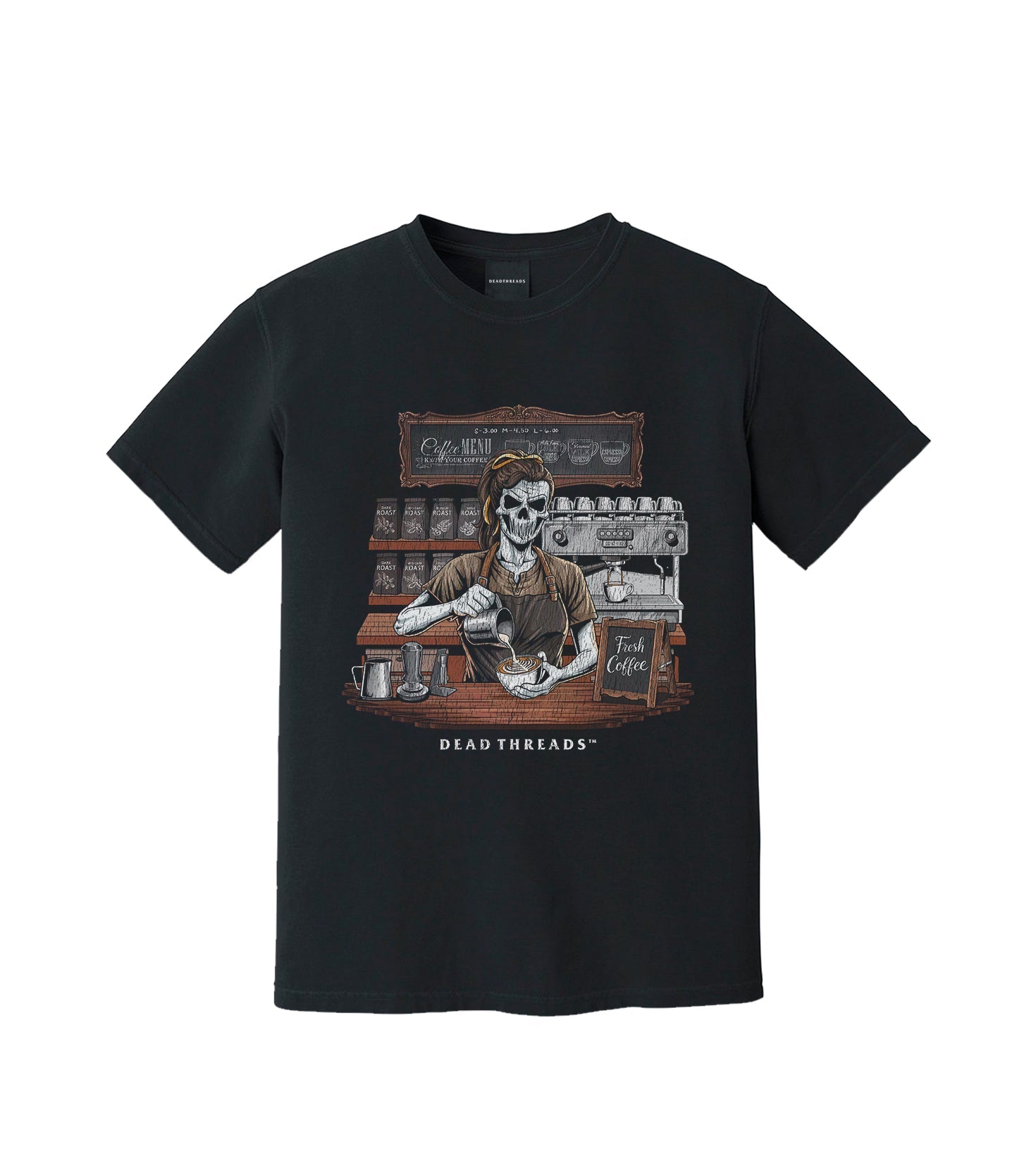 GROUNDS FOR DEATH (FEMALE) – T-Shirt – Dead Threads Apparel