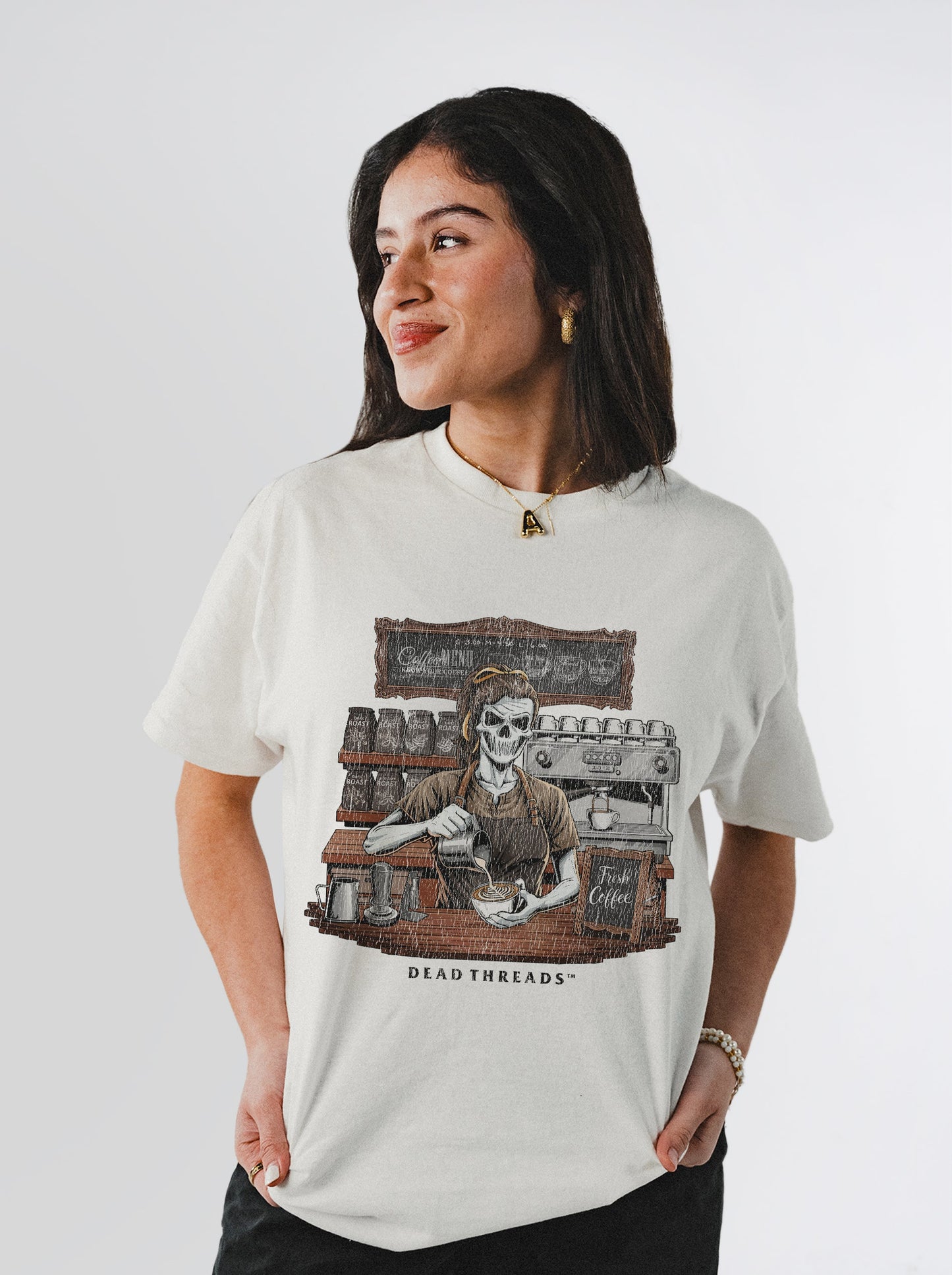 GROUNDS FOR DEATH (FEMALE) – T-Shirt – Dead Threads Apparel