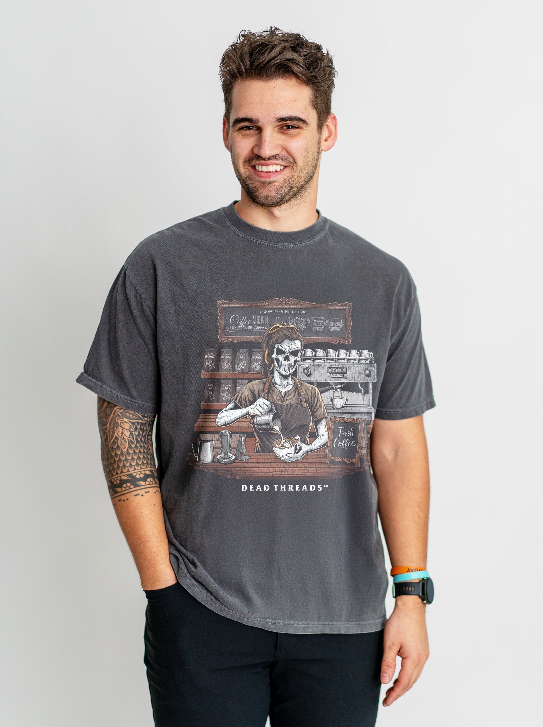 GROUNDS FOR DEATH (FEMALE) – T-Shirt – Dead Threads Apparel