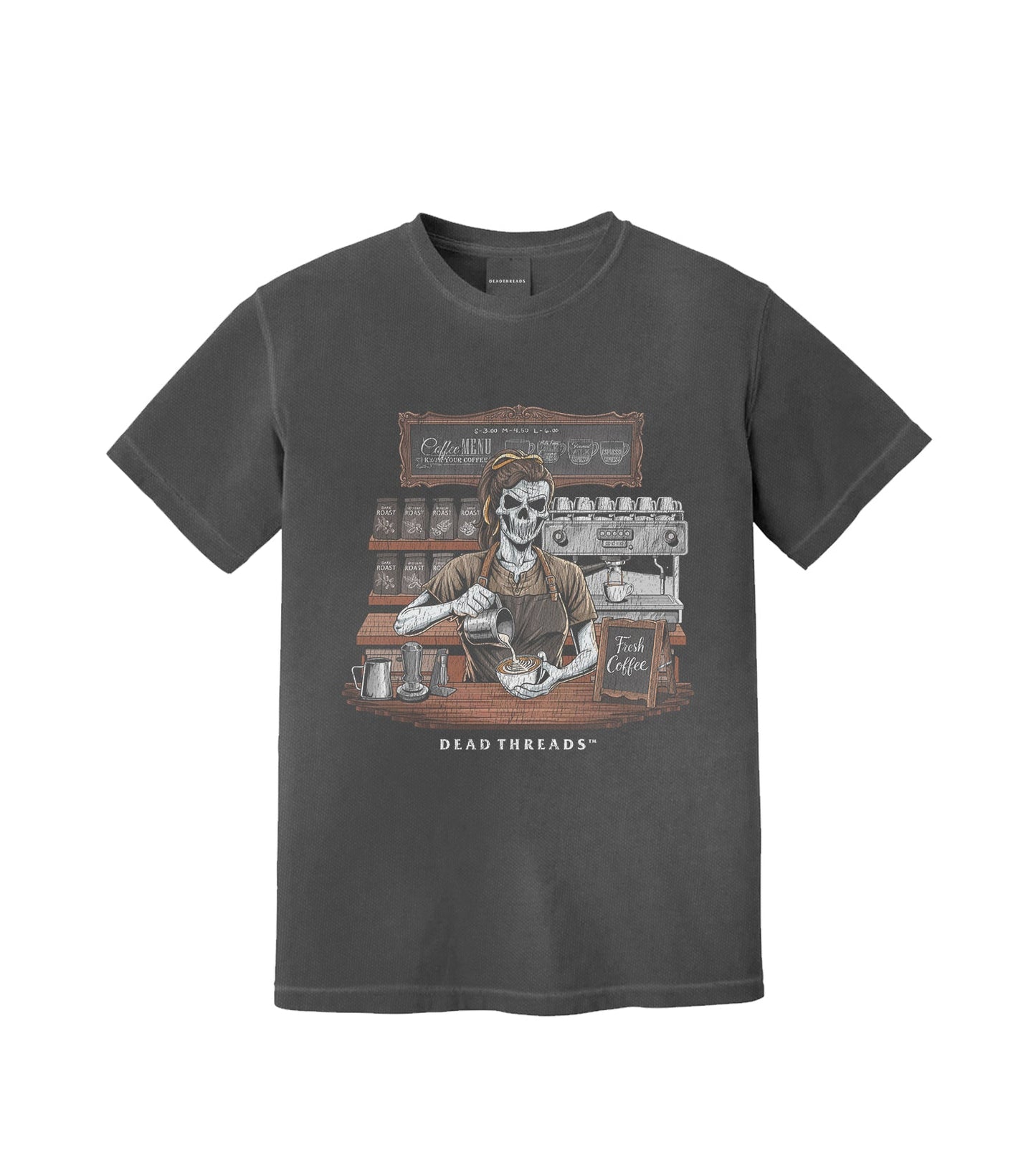 GROUNDS FOR DEATH (FEMALE) – T-Shirt – Dead Threads Apparel