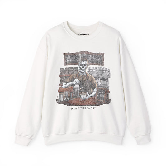 GROUNDS FOR DEATH (MALE) CREWNECK SWEATSHIRT – Sweatshirt – Dead Threads Apparel