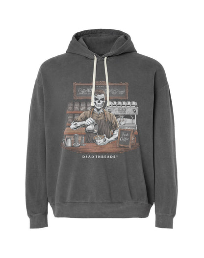 GROUNDS FOR DEATH (MALE) - LIGHTWEIGHT HOODIE – Lightweight – Dead Threads Apparel