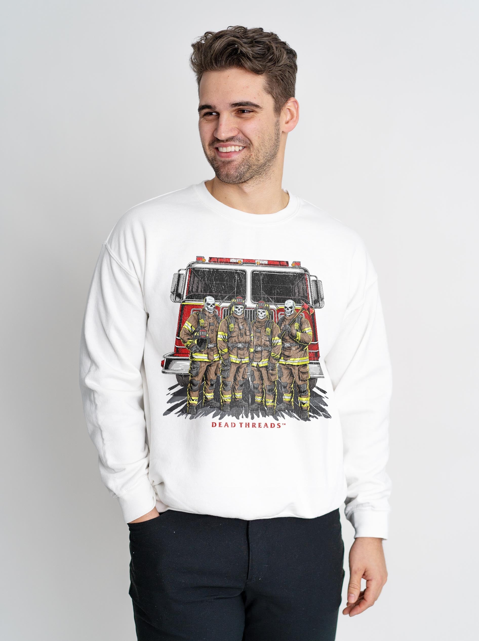 HALLIGAN HEROES CREWNECK SWEATSHIRT – Sweatshirt – Dead Threads Apparel