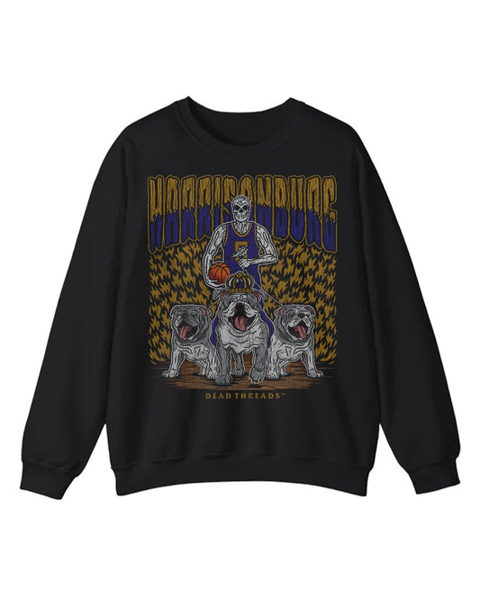 HARRISONBURG BASKETBALL CREWNECK SWEATSHIRT – Sweatshirt – Dead Threads Apparel