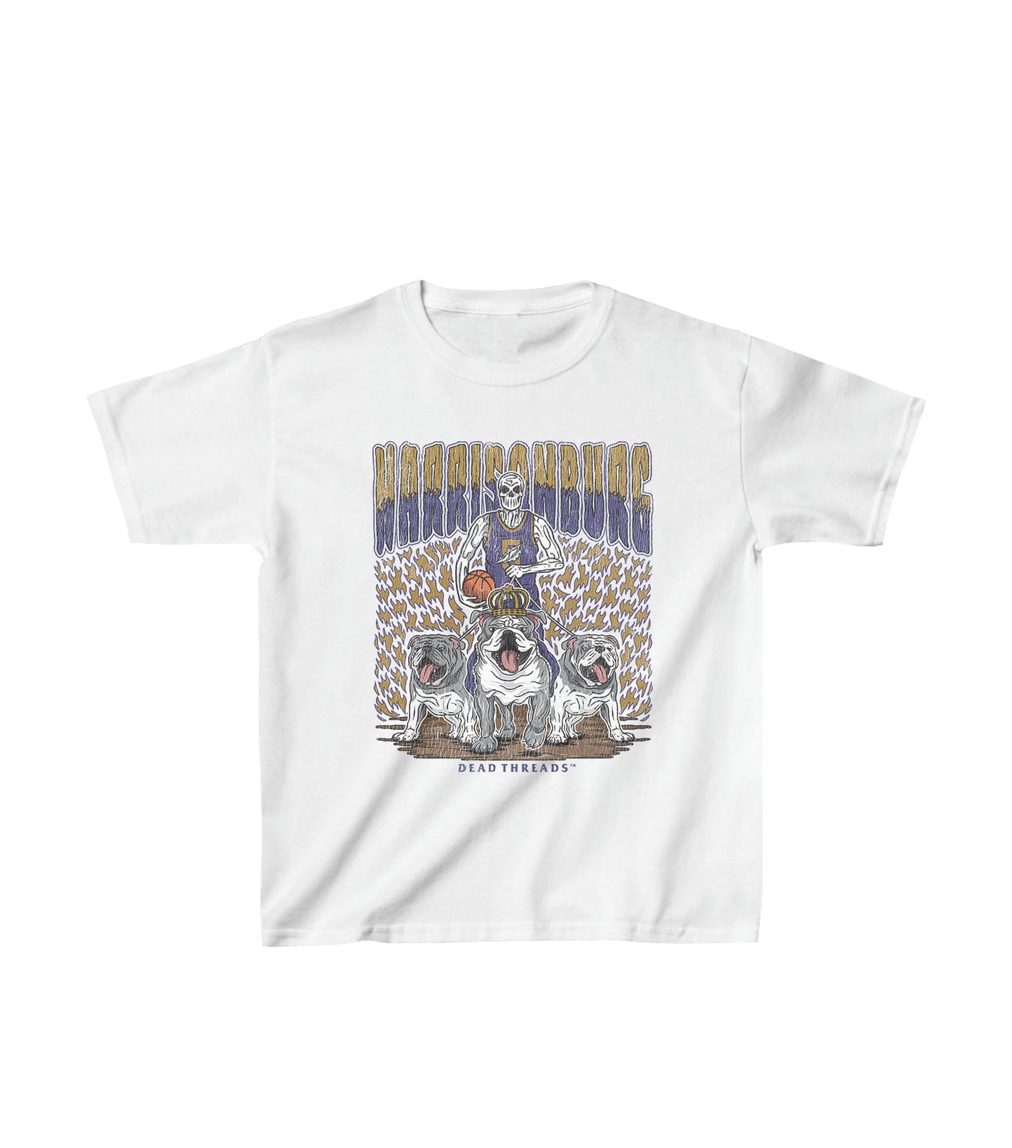 HARRISONBURG BASKETBALL - KIDS – Kids clothes – Dead Threads Apparel