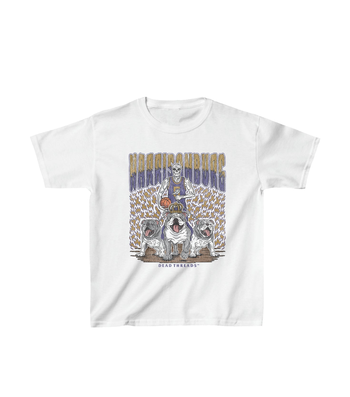 HARRISONBURG BASKETBALL - KIDS – Kids clothes – Dead Threads Apparel