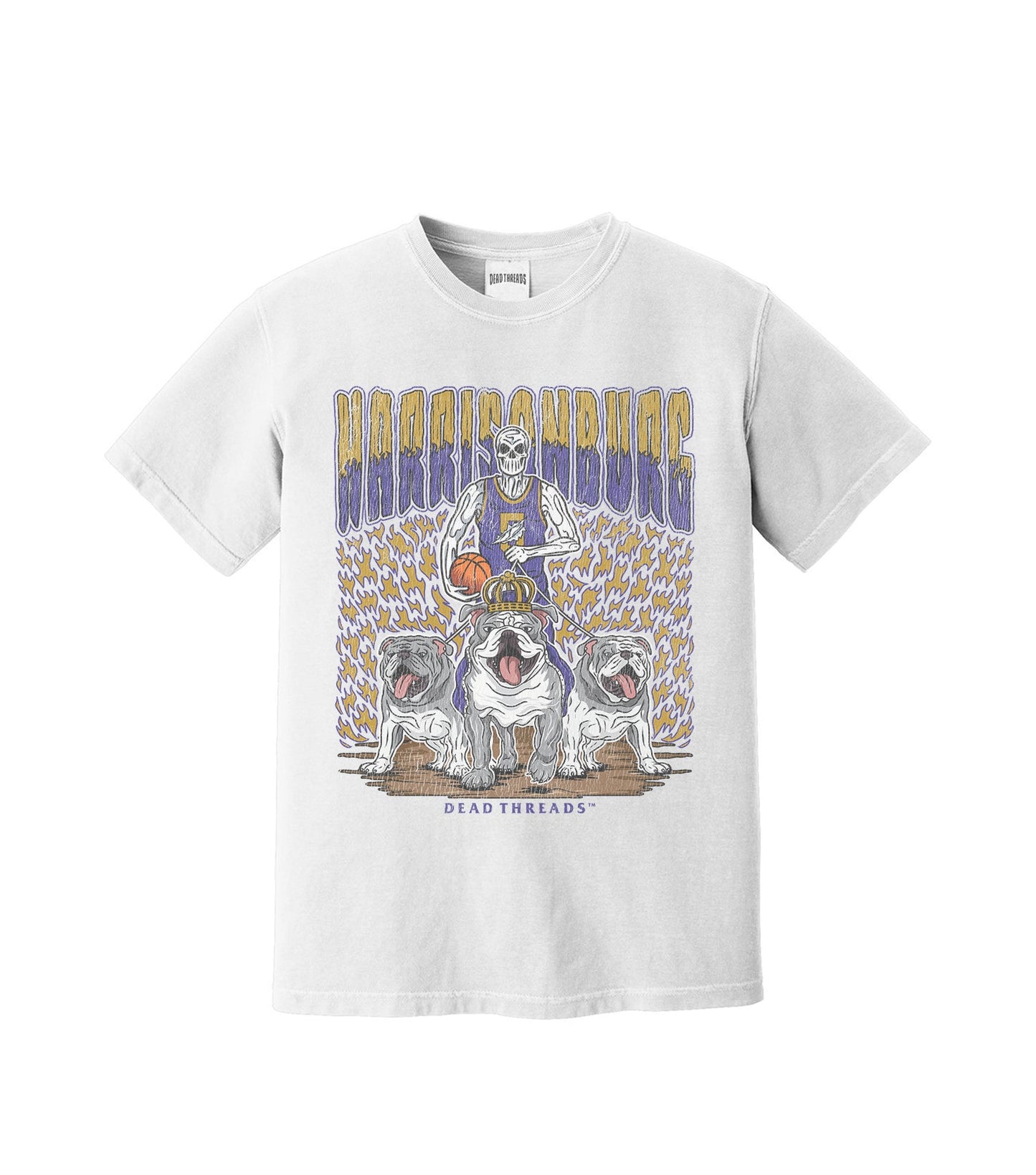 HARRISONBURG BASKETBALL – T-Shirt – Dead Threads Apparel
