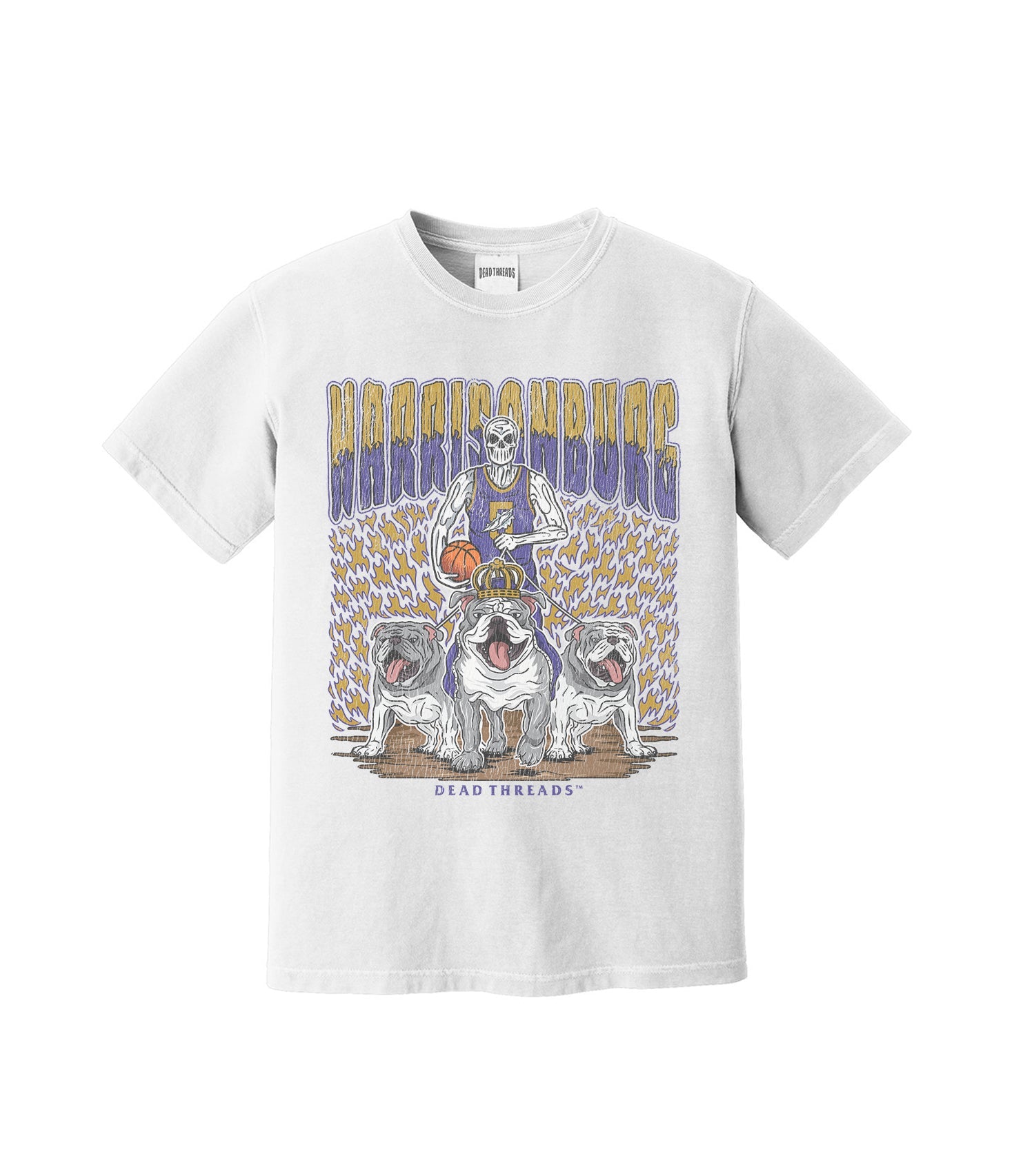 HARRISONBURG BASKETBALL – T-Shirt – Dead Threads Apparel