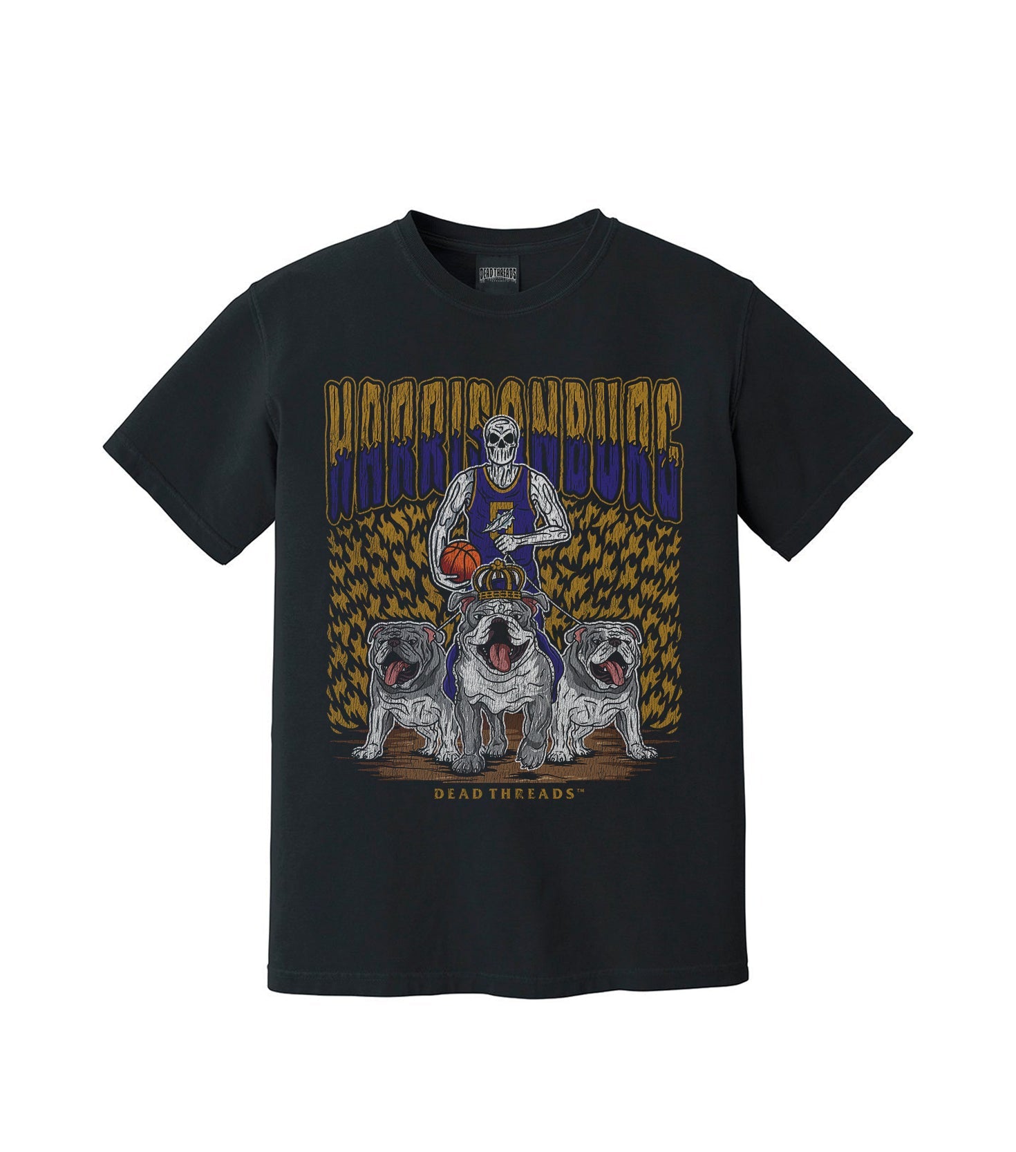 HARRISONBURG BASKETBALL – T-Shirt – Dead Threads Apparel