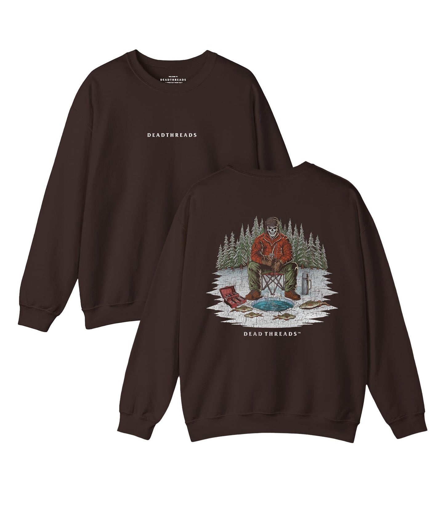HELL OR HARDWATER - “DT ESSENTIAL" CREWNECK SWEATSHIRT – Sweatshirt – Dead Threads Apparel