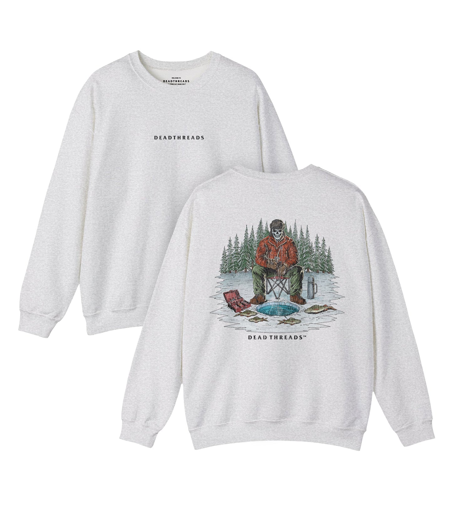 HELL OR HARDWATER - “DT ESSENTIAL" CREWNECK SWEATSHIRT – Sweatshirt – Dead Threads Apparel