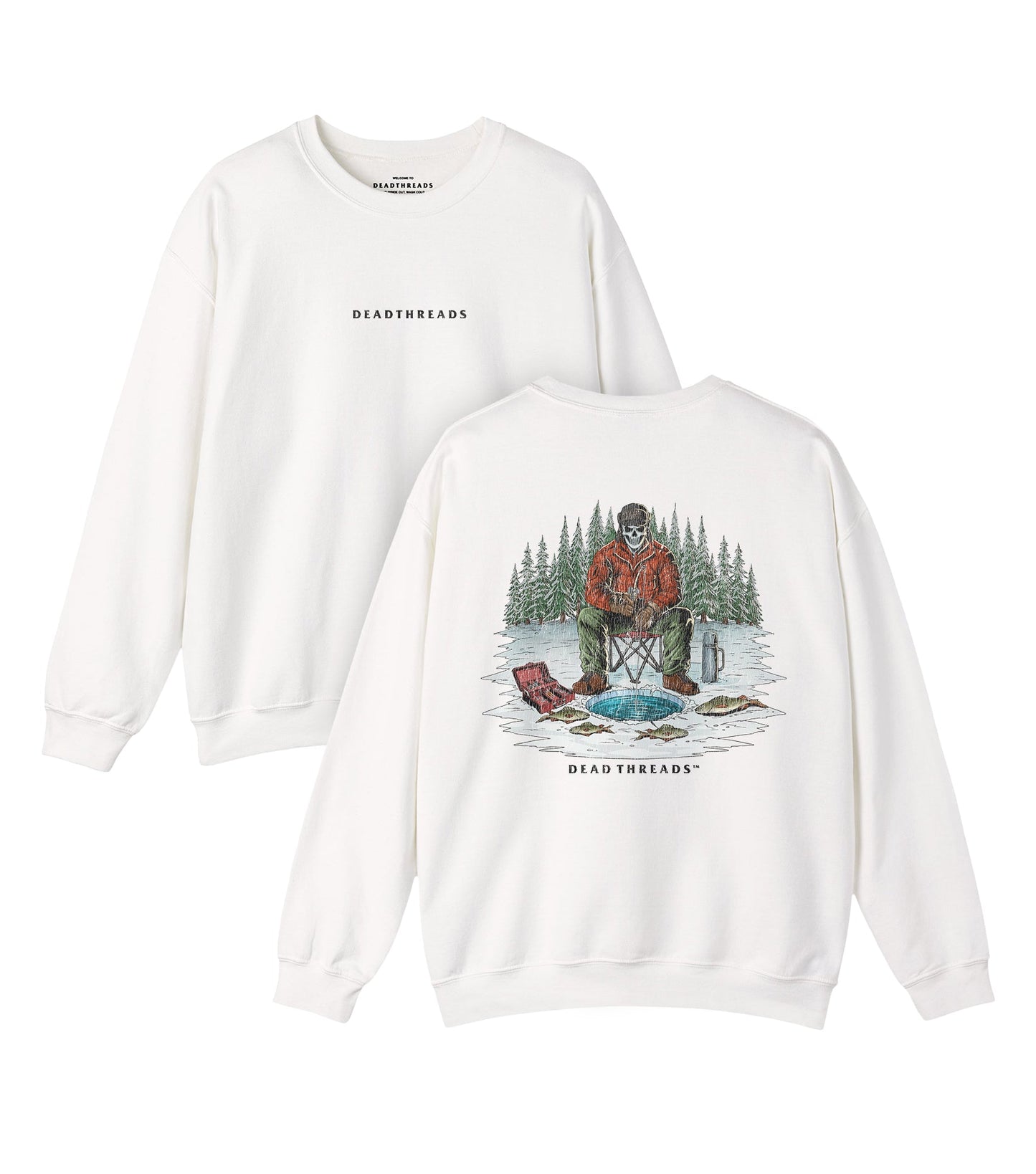 HELL OR HARDWATER - “DT ESSENTIAL" CREWNECK SWEATSHIRT – Sweatshirt – Dead Threads Apparel