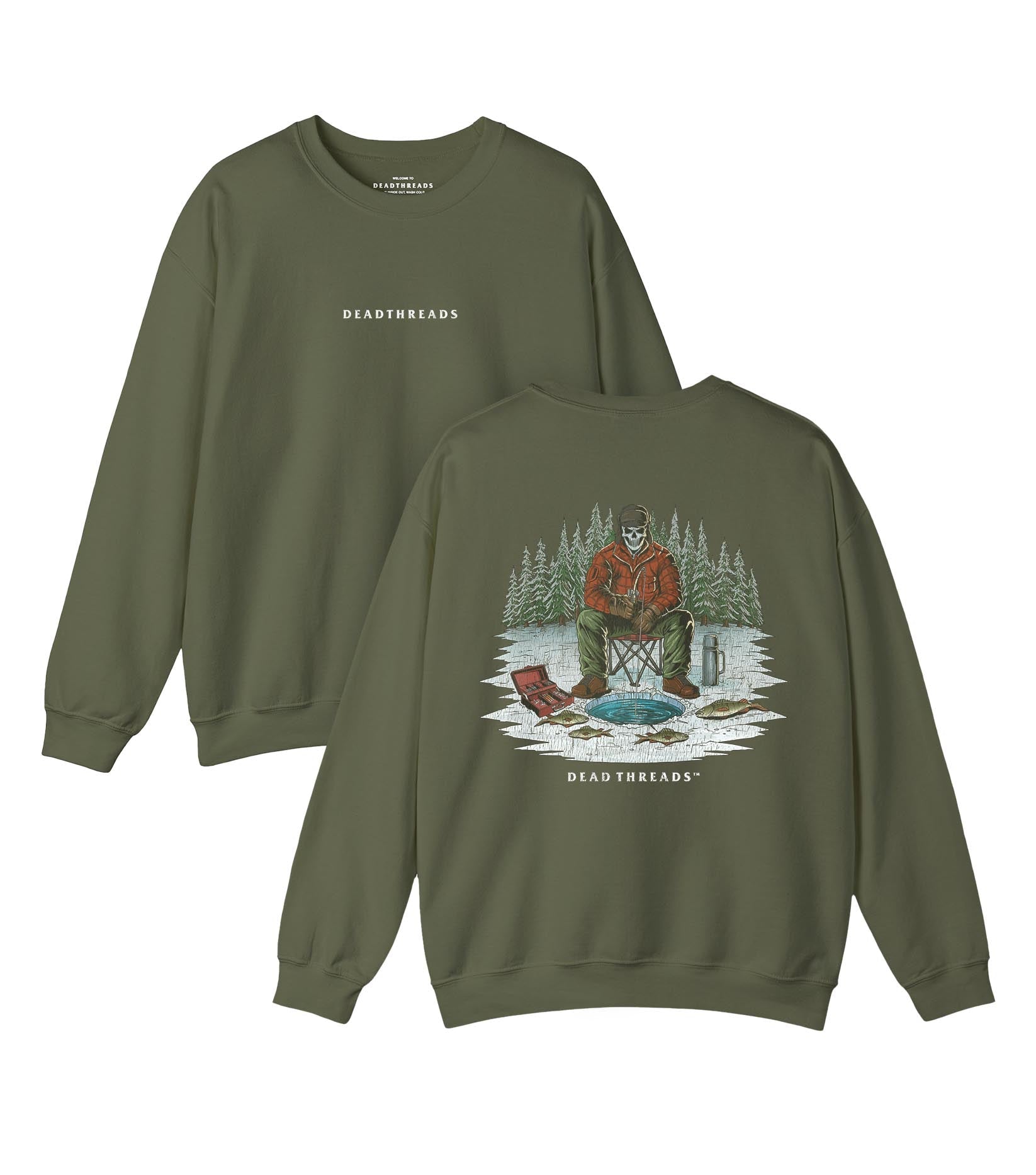 HELL OR HARDWATER - “DT ESSENTIAL" CREWNECK SWEATSHIRT – Sweatshirt – Dead Threads Apparel