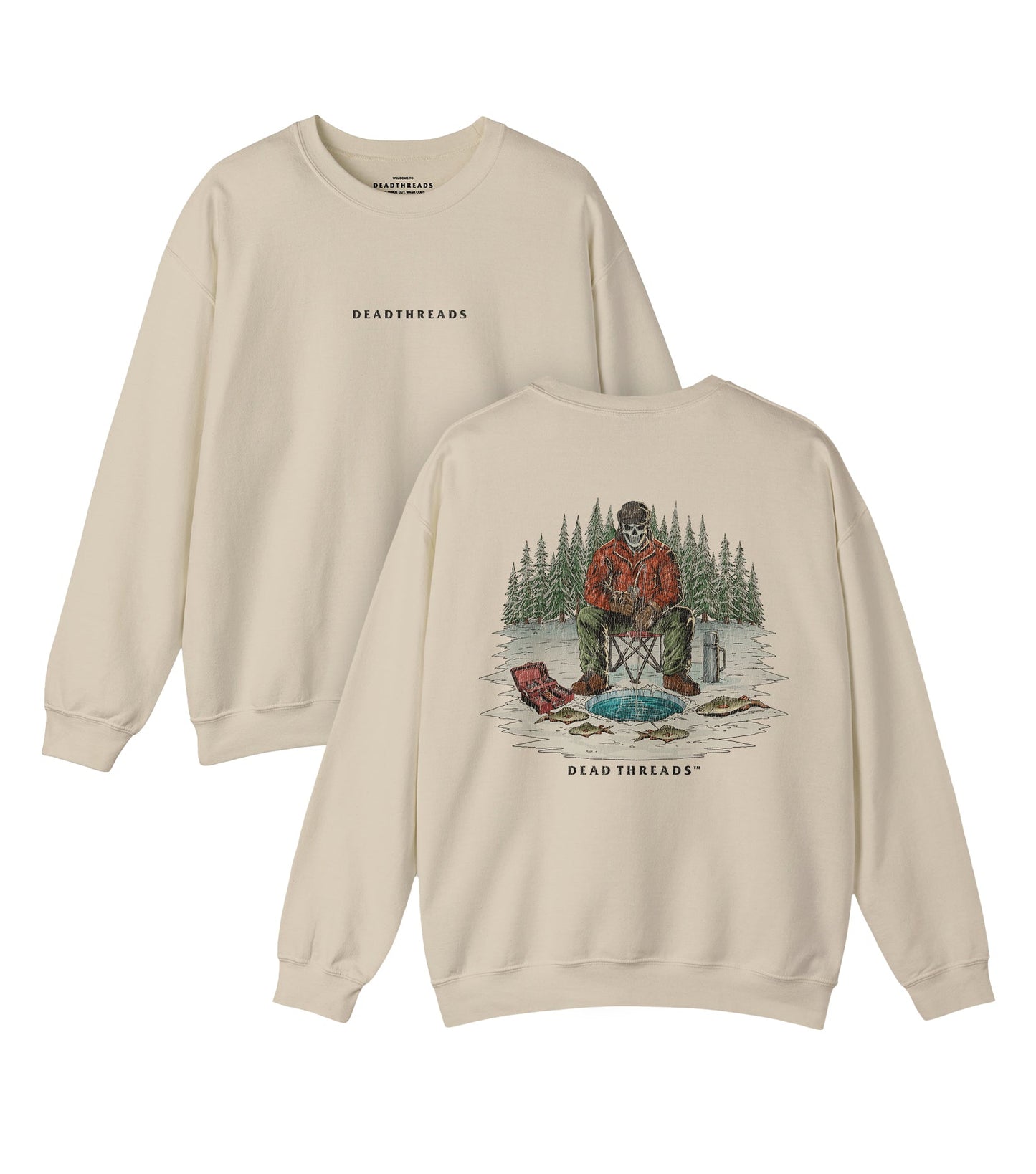 HELL OR HARDWATER - “DT ESSENTIAL" CREWNECK SWEATSHIRT – Sweatshirt – Dead Threads Apparel