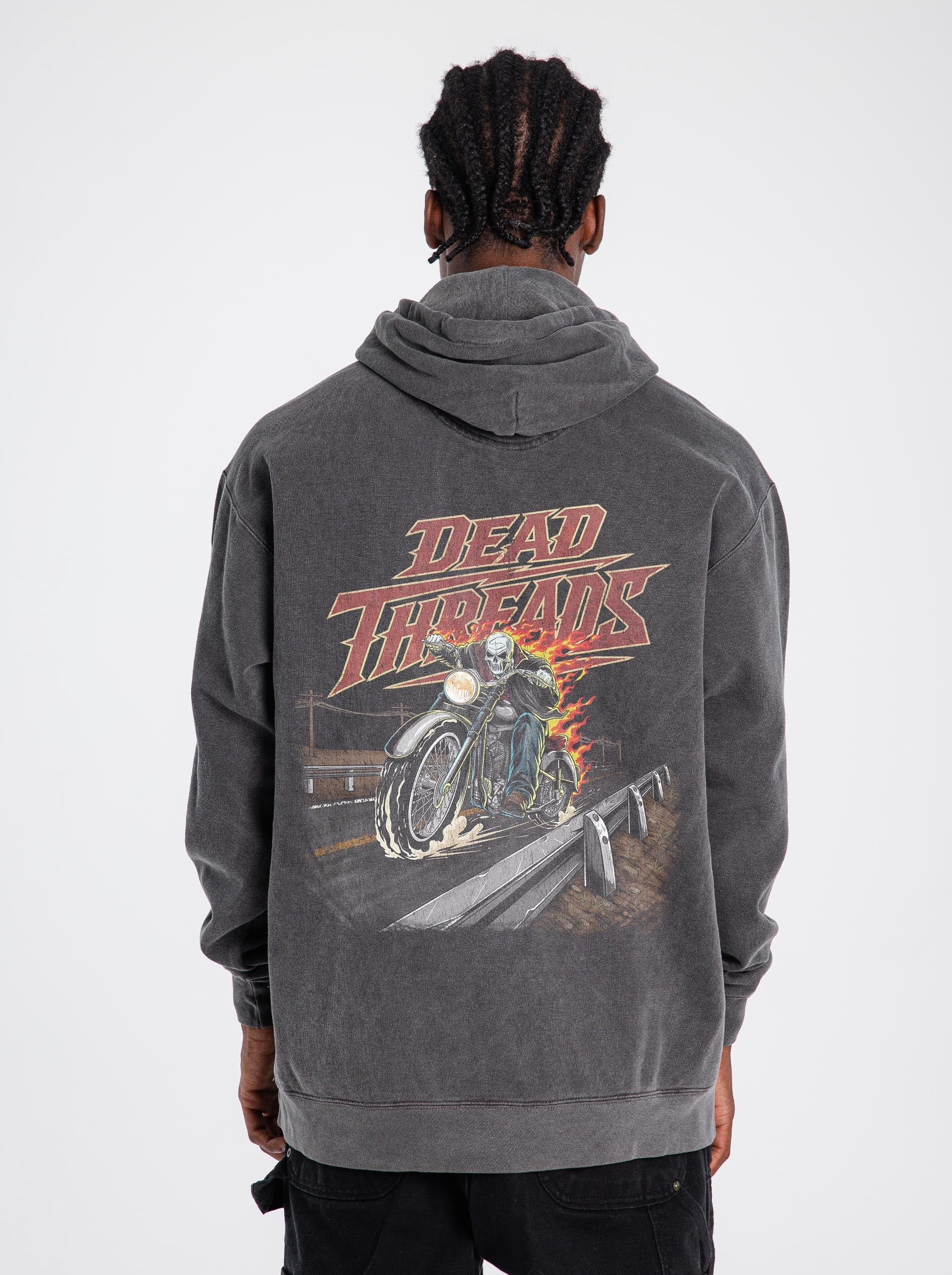 HELLBOUND HIGHWAY - “DT ESSENTIAL" HOODIE – Hoodie – Dead Threads Apparel