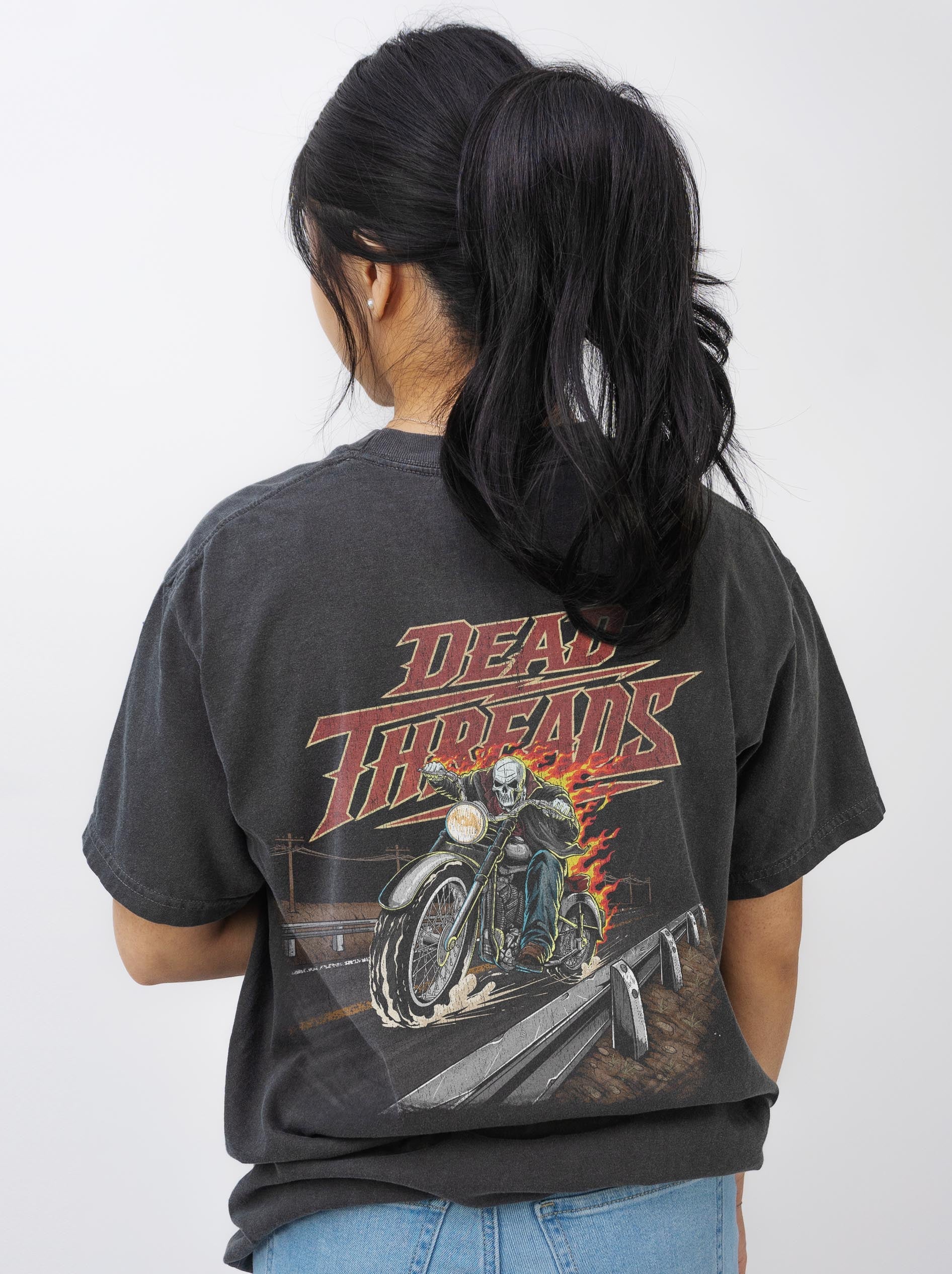 HELLBOUND HIGHWAY - “DT ESSENTIAL" PREMIUM T-SHIRT – T-Shirt – Dead Threads Apparel