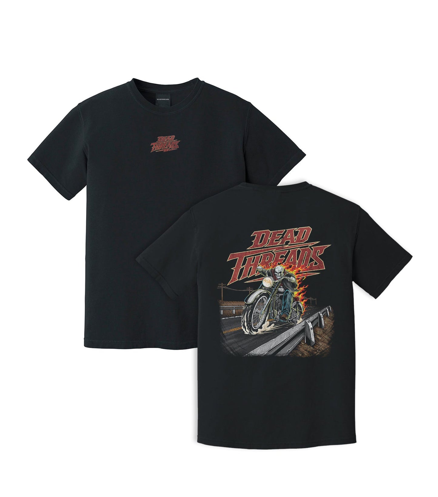 HELLBOUND HIGHWAY - “DT ESSENTIAL" PREMIUM T-SHIRT – T-Shirt – Dead Threads Apparel