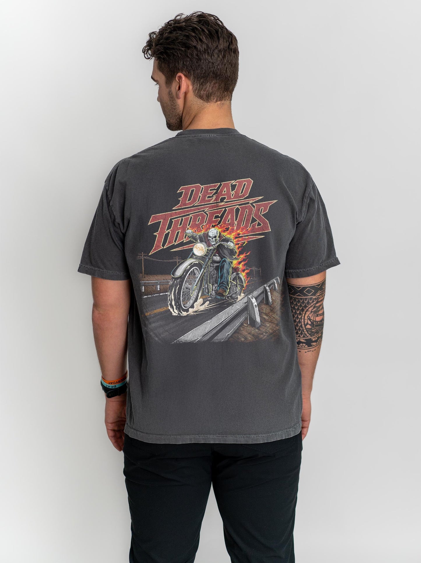 HELLBOUND HIGHWAY - “DT ESSENTIAL" PREMIUM T-SHIRT – T-Shirt – Dead Threads Apparel