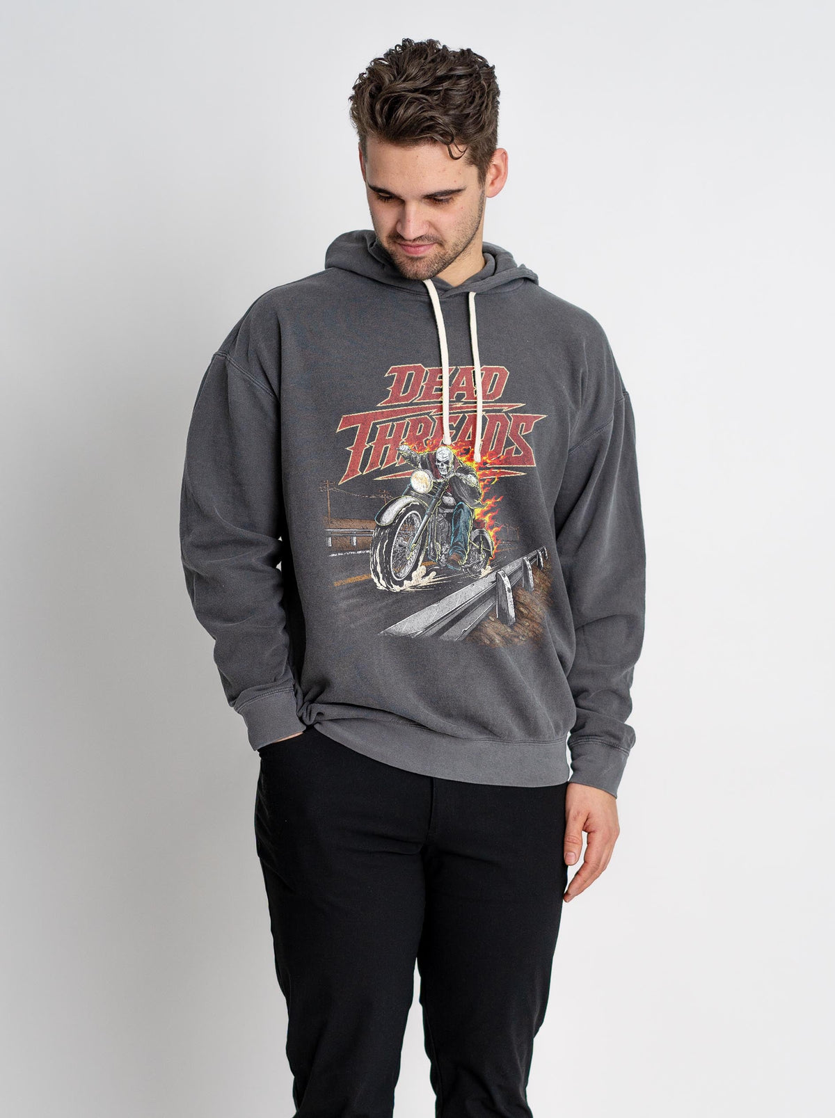 HELLBOUND HIGHWAY - LIGHTWEIGHT HOODIE – Lightweight – Dead Threads Apparel