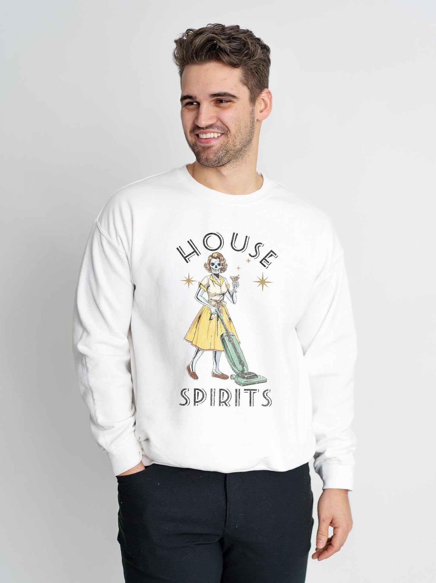 HOUSE SPIRITS CREWNECK SWEATSHIRT – Sweatshirt – Dead Threads Apparel