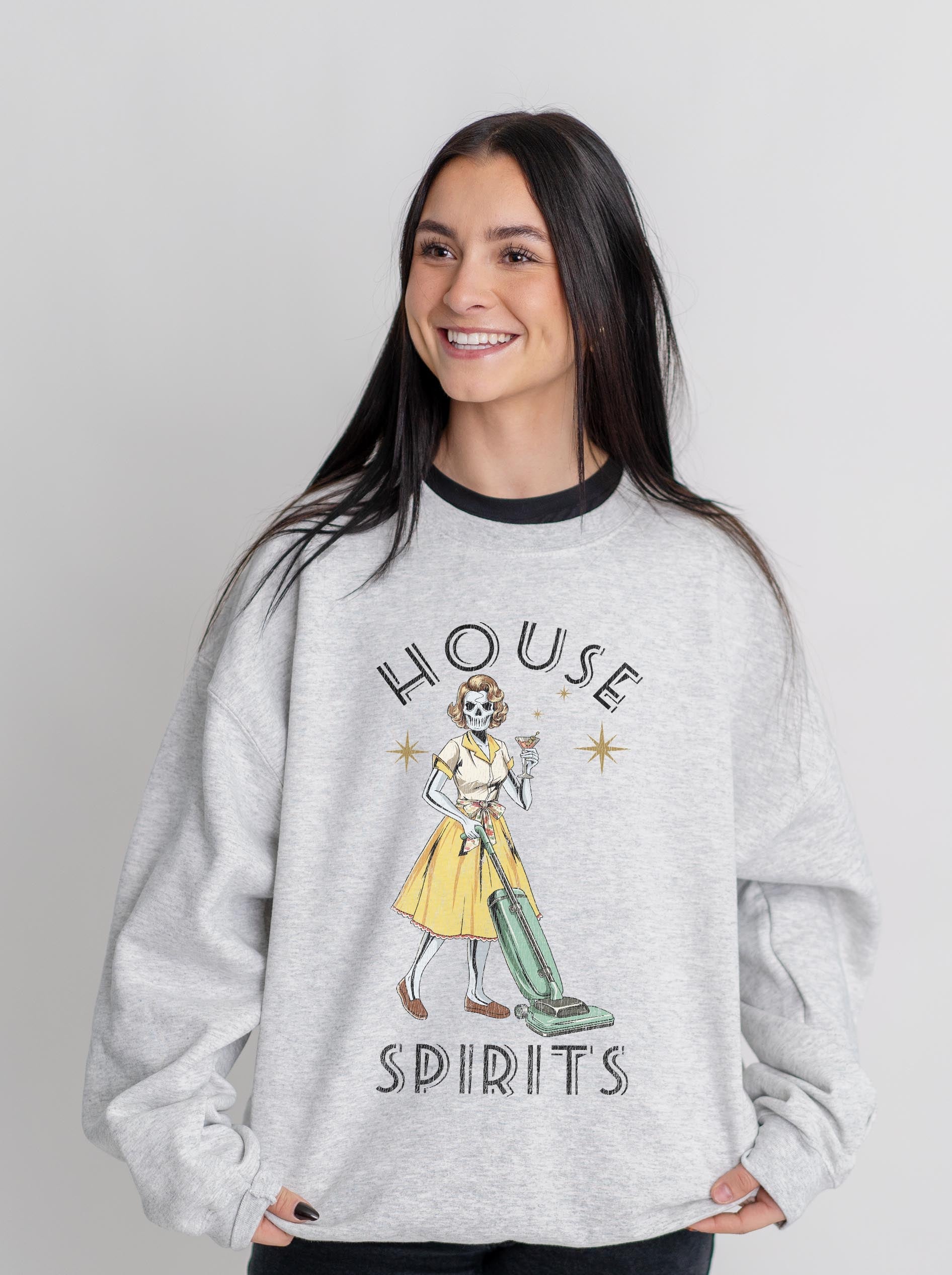 HOUSE SPIRITS CREWNECK SWEATSHIRT – Sweatshirt – Dead Threads Apparel