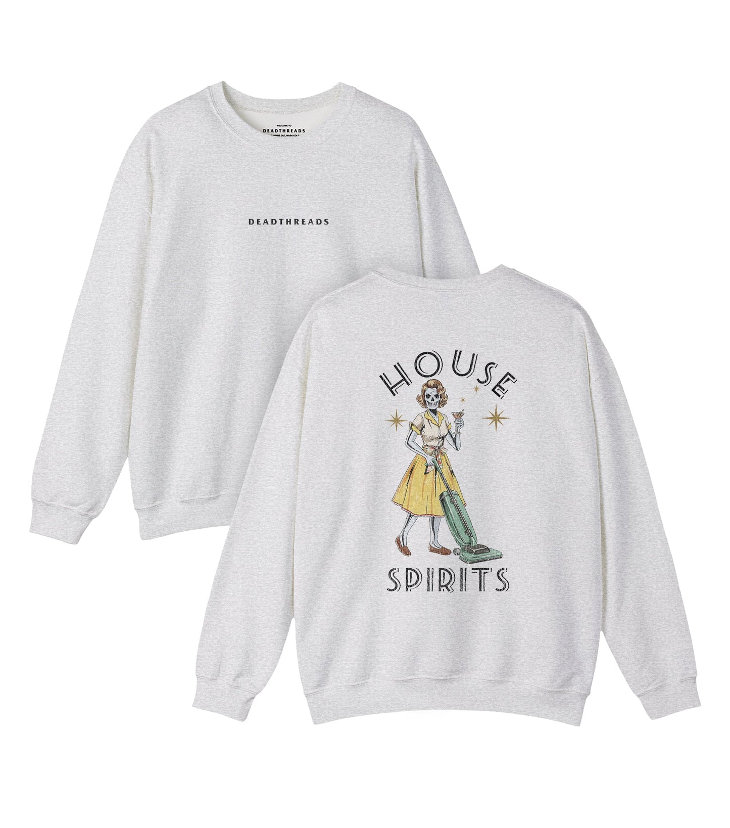HOUSE SPIRITS - “DT ESSENTIAL" CREWNECK SWEATSHIRT – Sweatshirt – Dead Threads Apparel