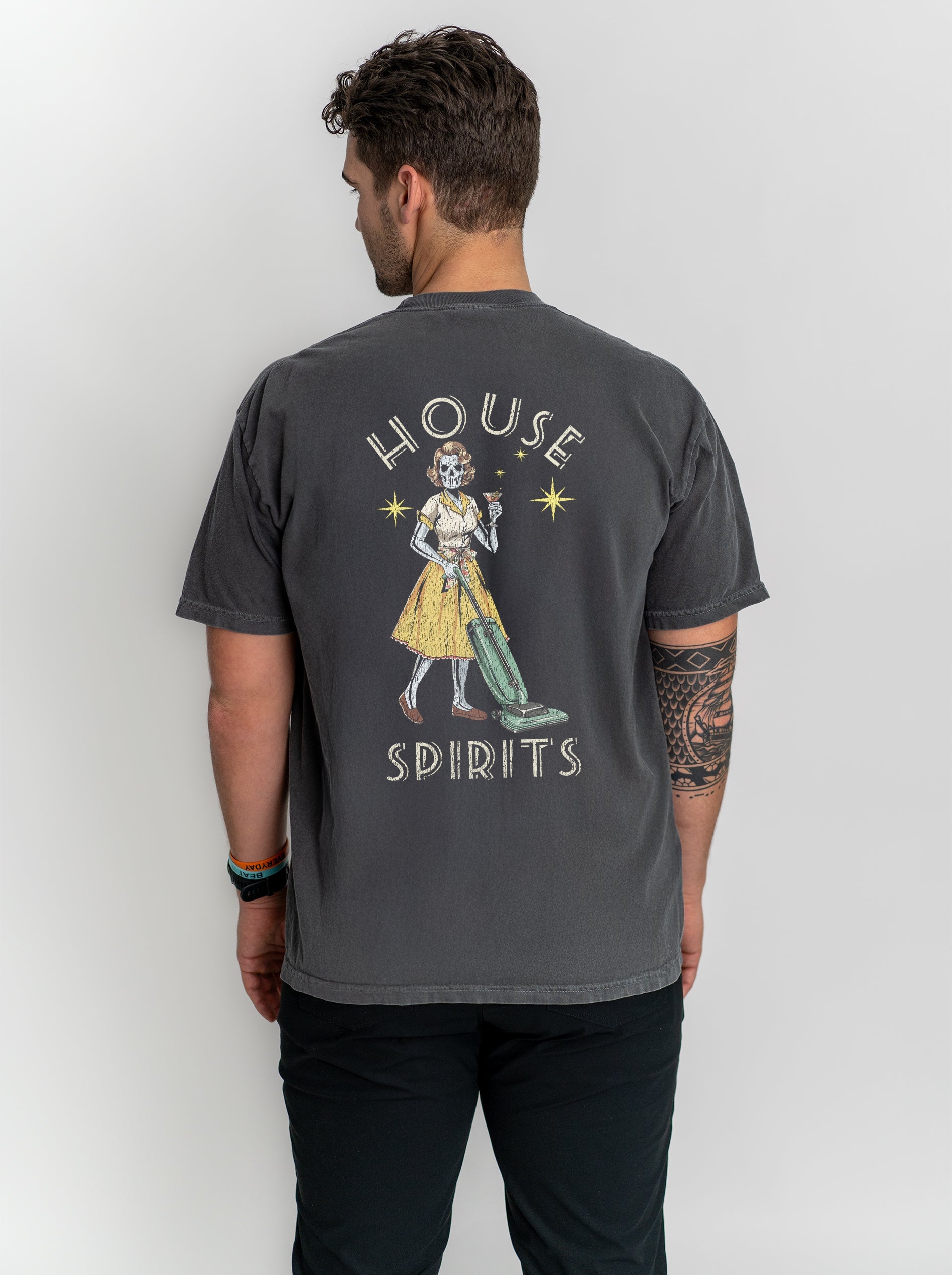 HOUSE SPIRITS - “DT ESSENTIAL" PREMIUM T - SHIRT – T-Shirt – Dead Threads Apparel