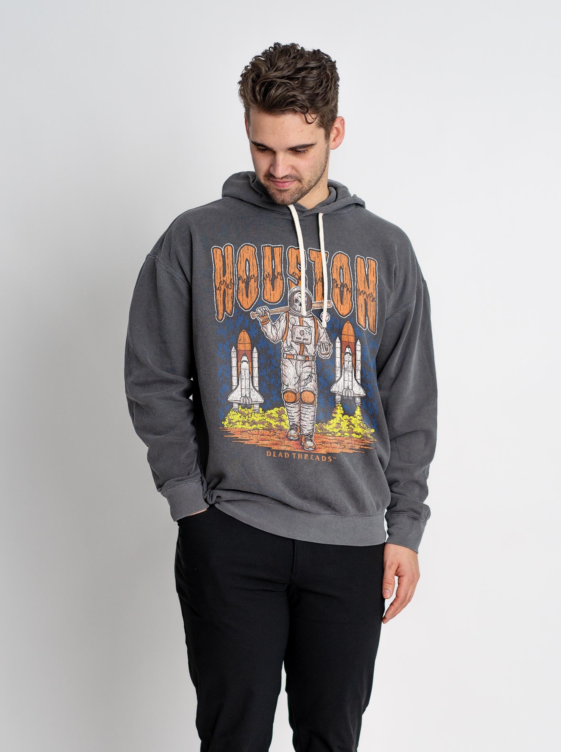 HOUSTON BASEBALL - LIGHTWEIGHT HOODIE – Lightweight – Dead Threads Apparel