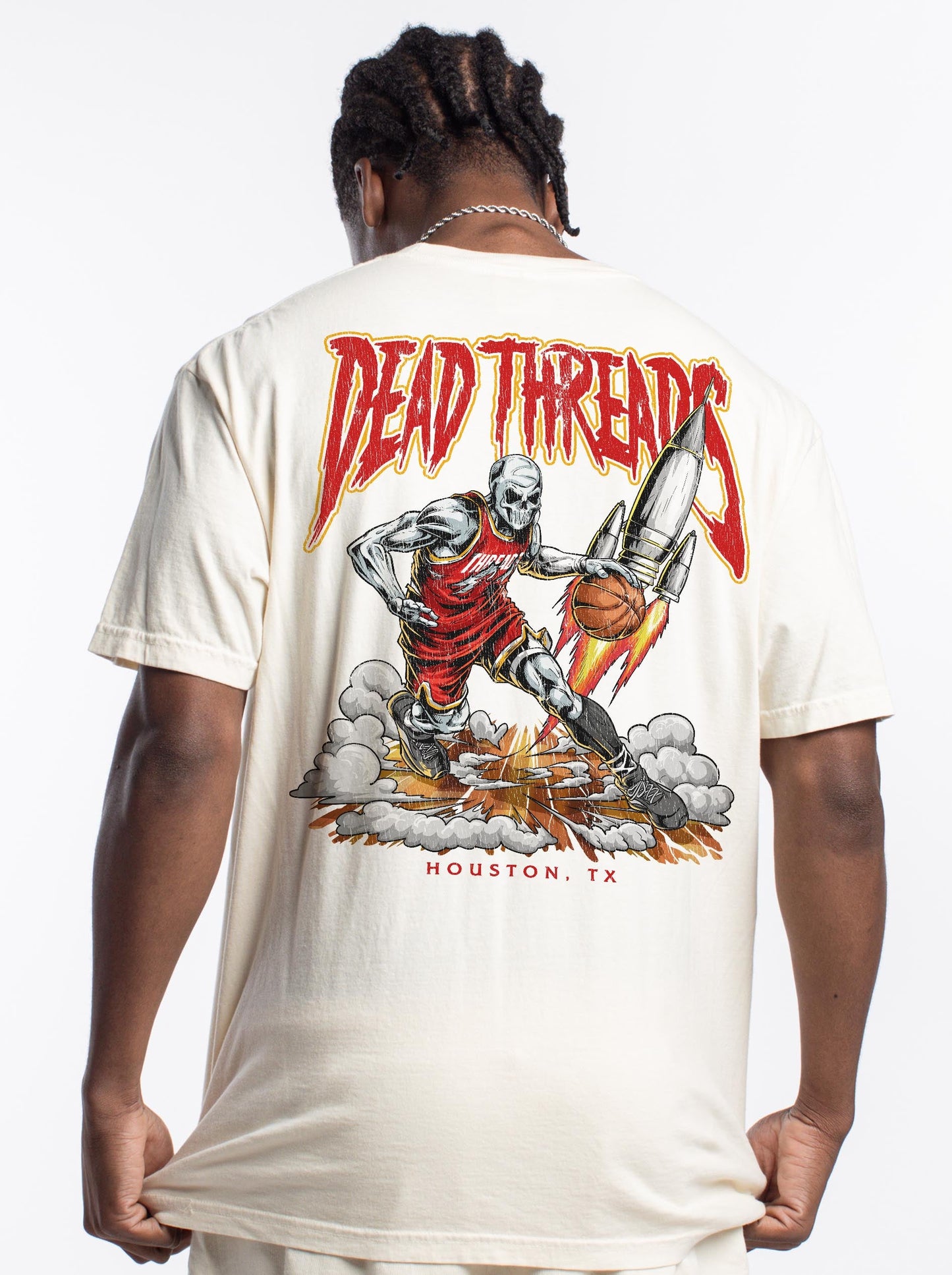 HOUSTON BASKETBALL - “DT ESSENTIAL" PREMIUM T - SHIRT – T-Shirt – Dead Threads Apparel