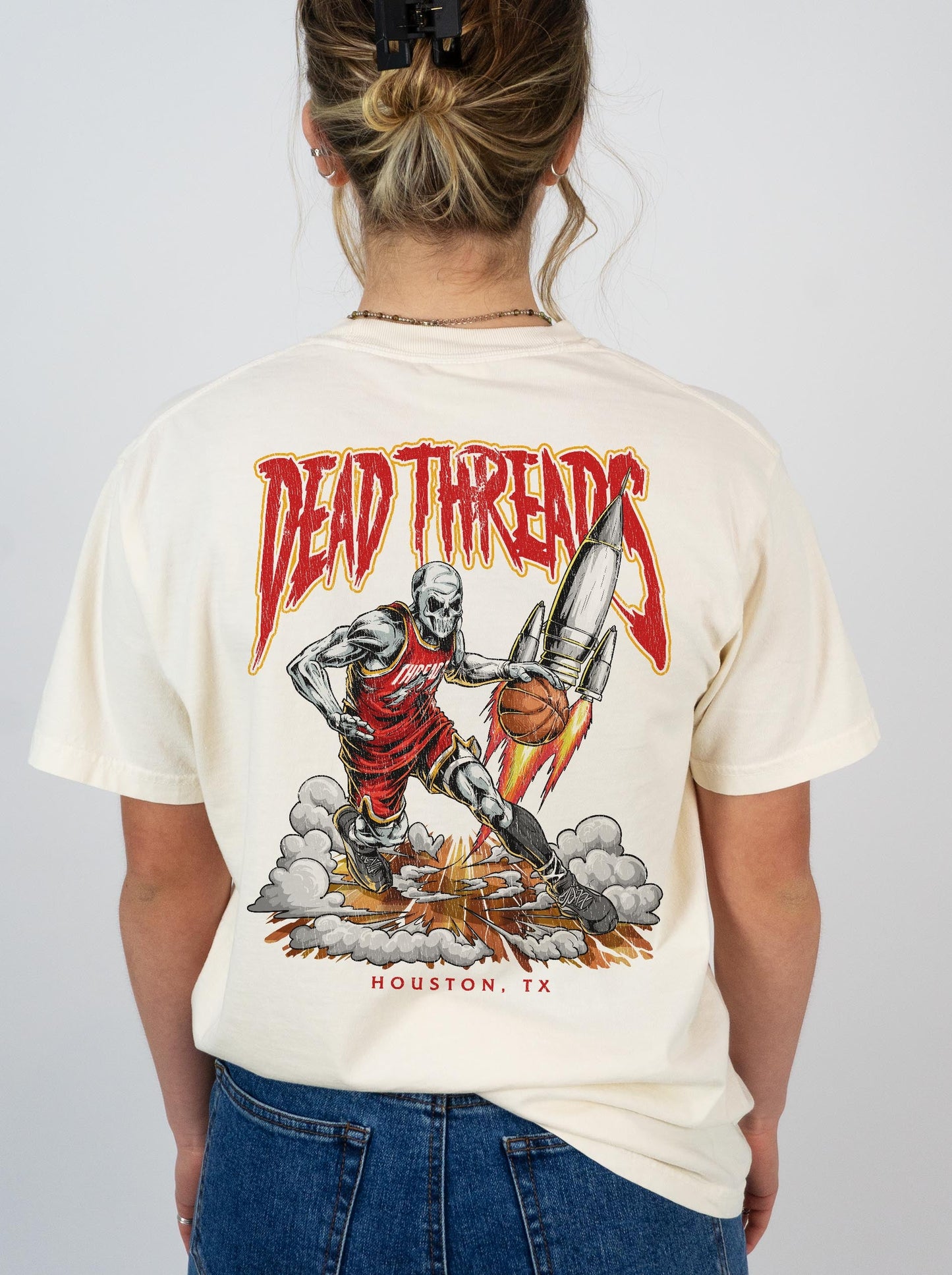 HOUSTON BASKETBALL - “DT ESSENTIAL" PREMIUM T - SHIRT – T-Shirt – Dead Threads Apparel
